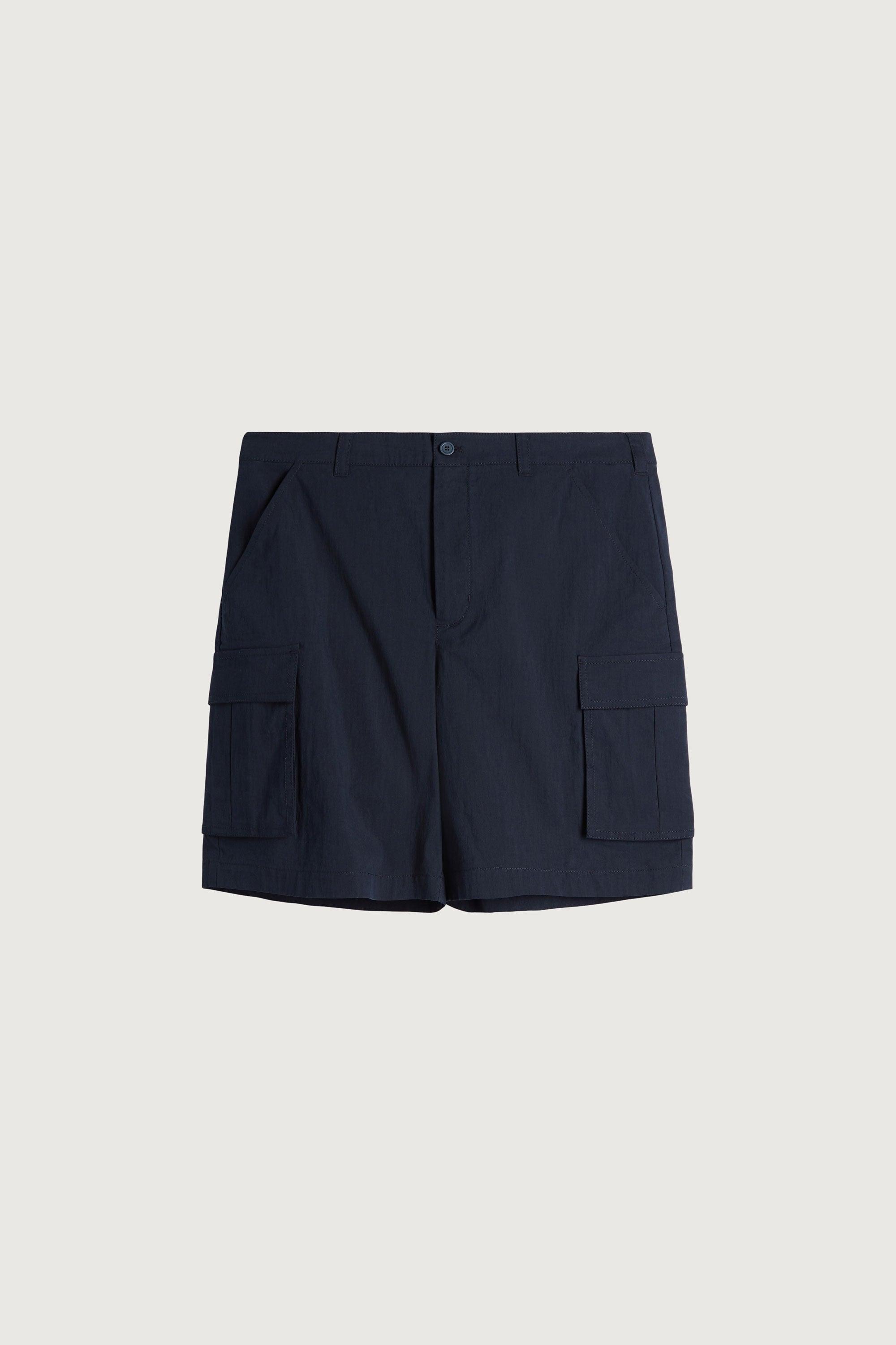 COTTON NYLON CARGO SHORT by OAK + FORT