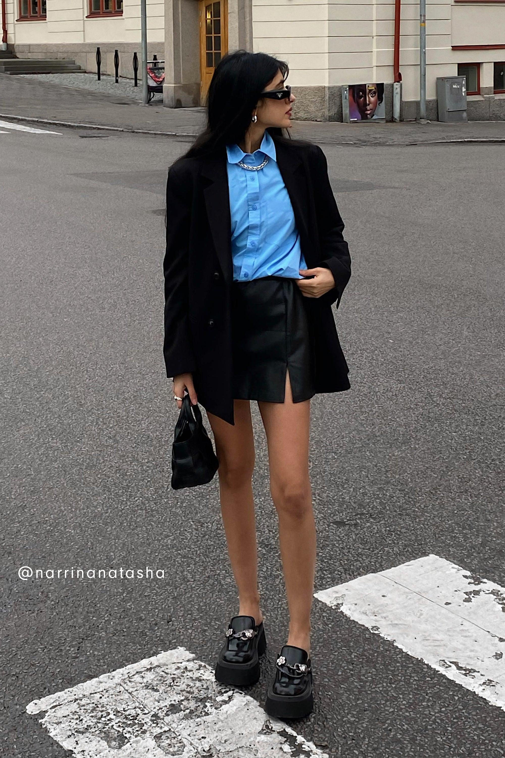 COTTON POPLIN SHIRT by OAK + FORT