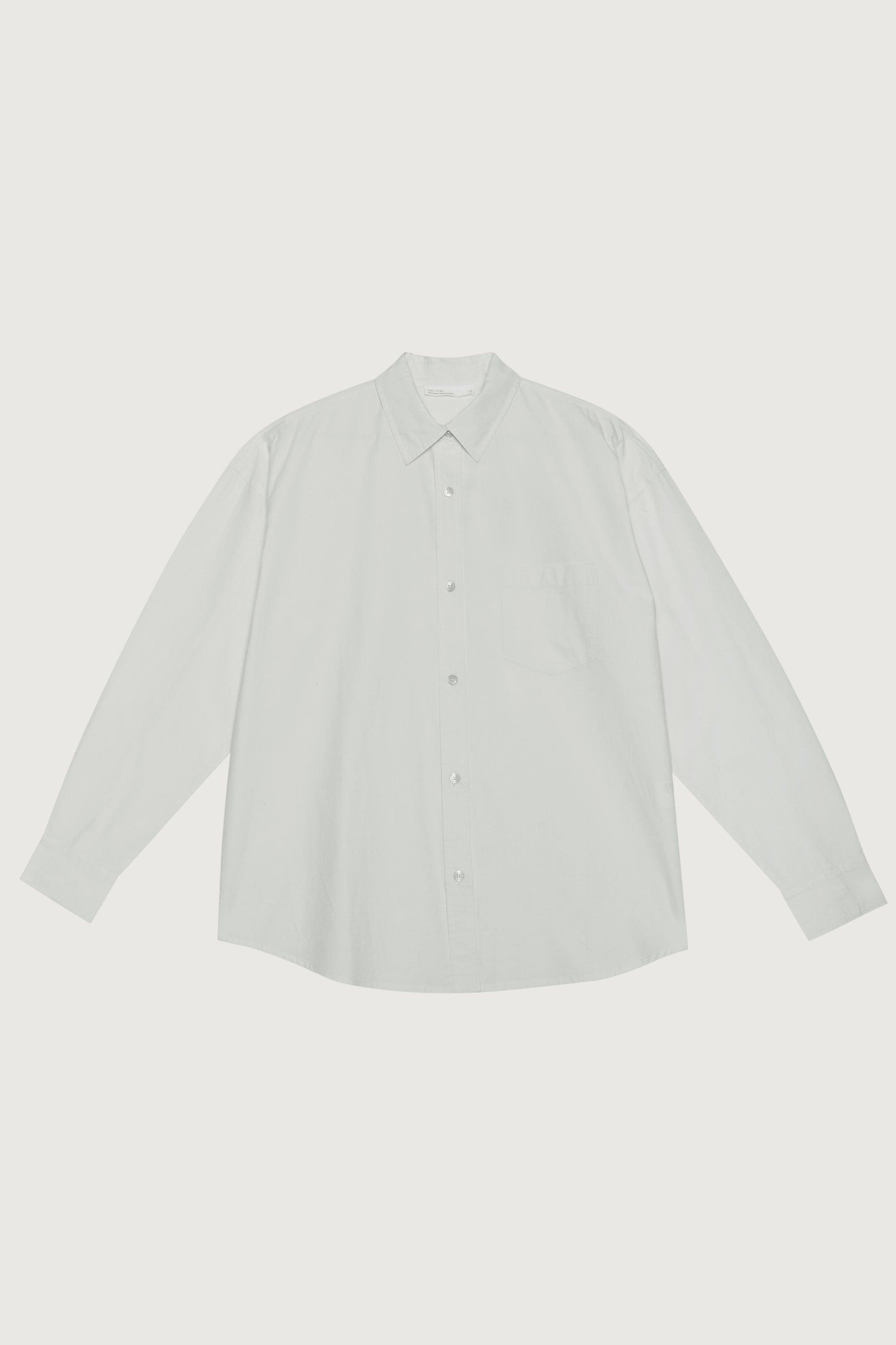 COTTON POPLIN SHIRT by OAK + FORT