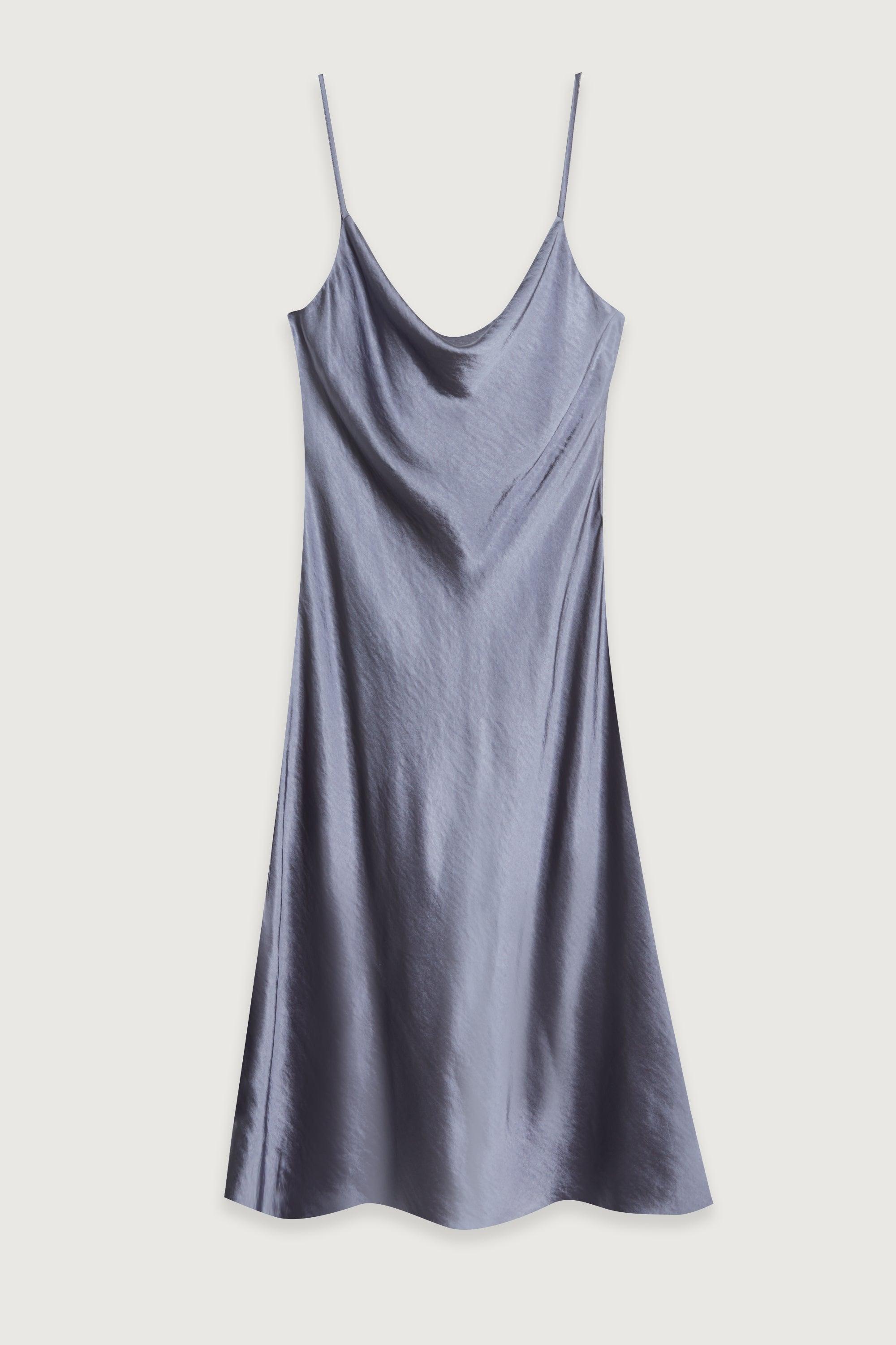 COWL NECK SLIP DRESS by OAK + FORT