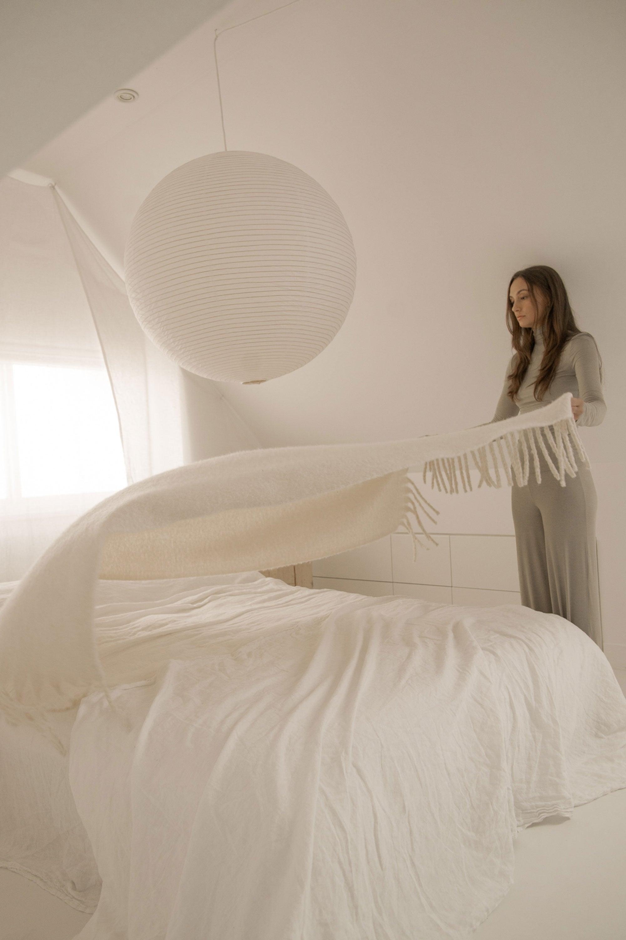 COZY WOOL BLEND THROW by OAK + FORT