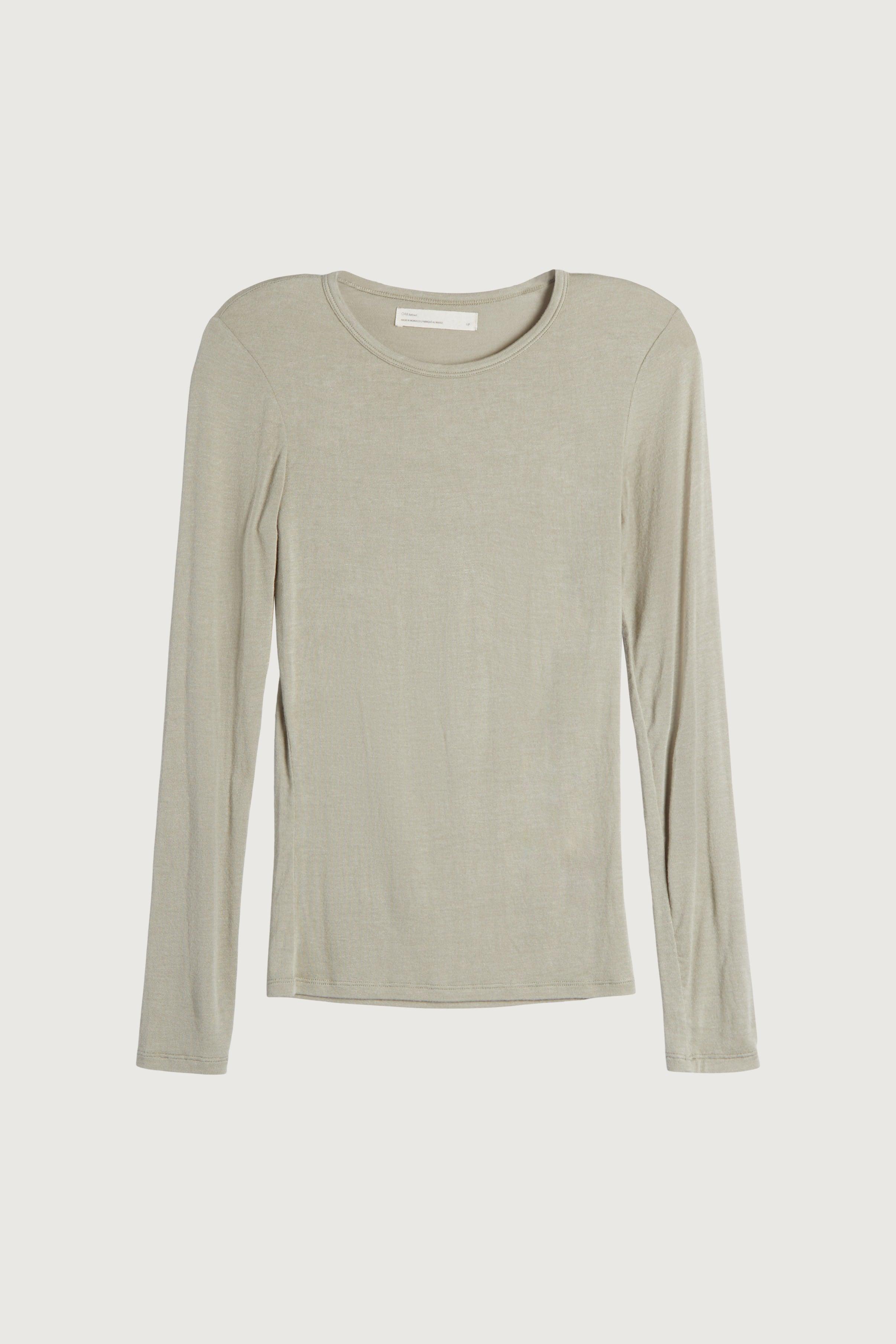 CREWNECK LONG SLEEVE TOP by OAK + FORT