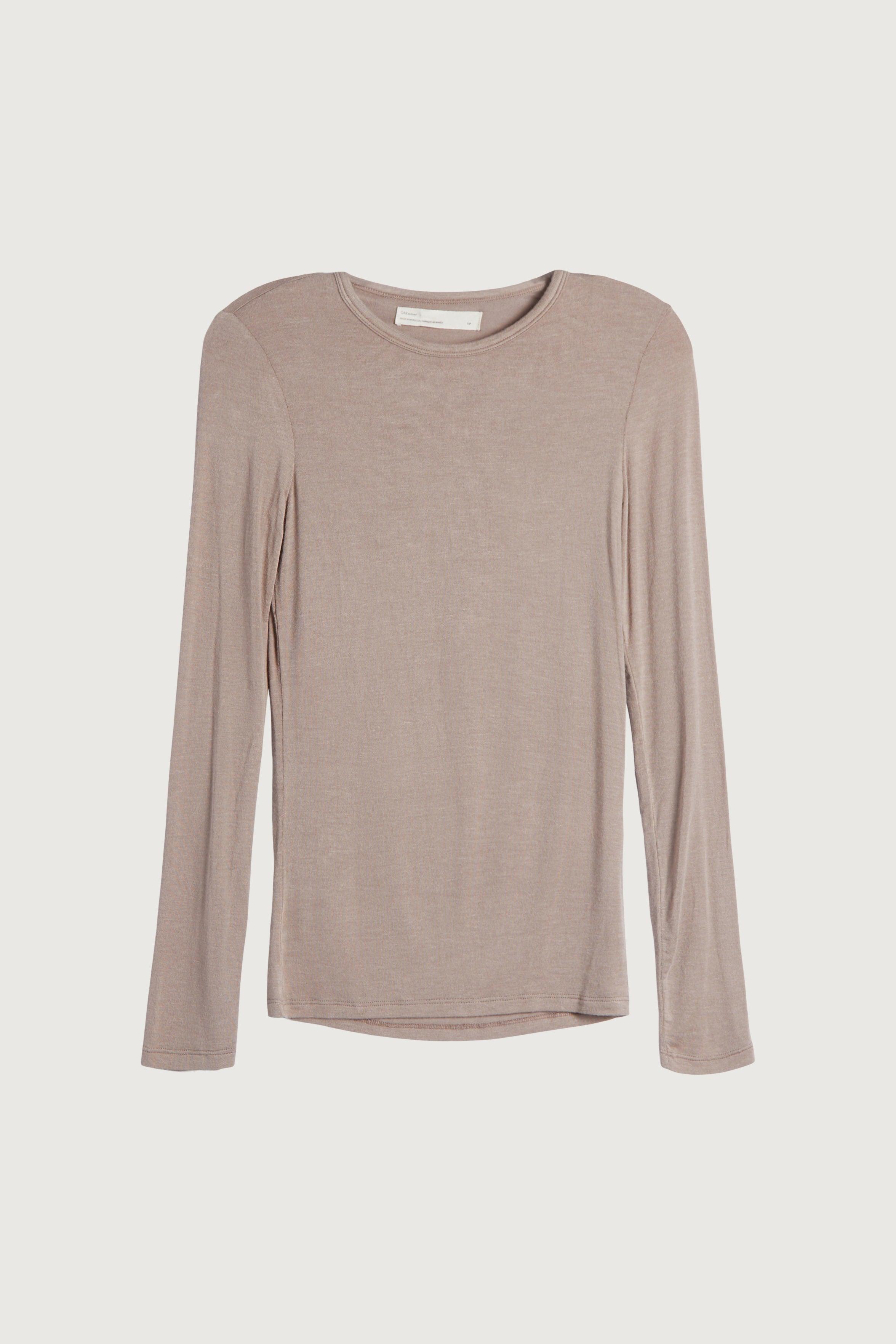 CREWNECK LONG SLEEVE TOP by OAK + FORT