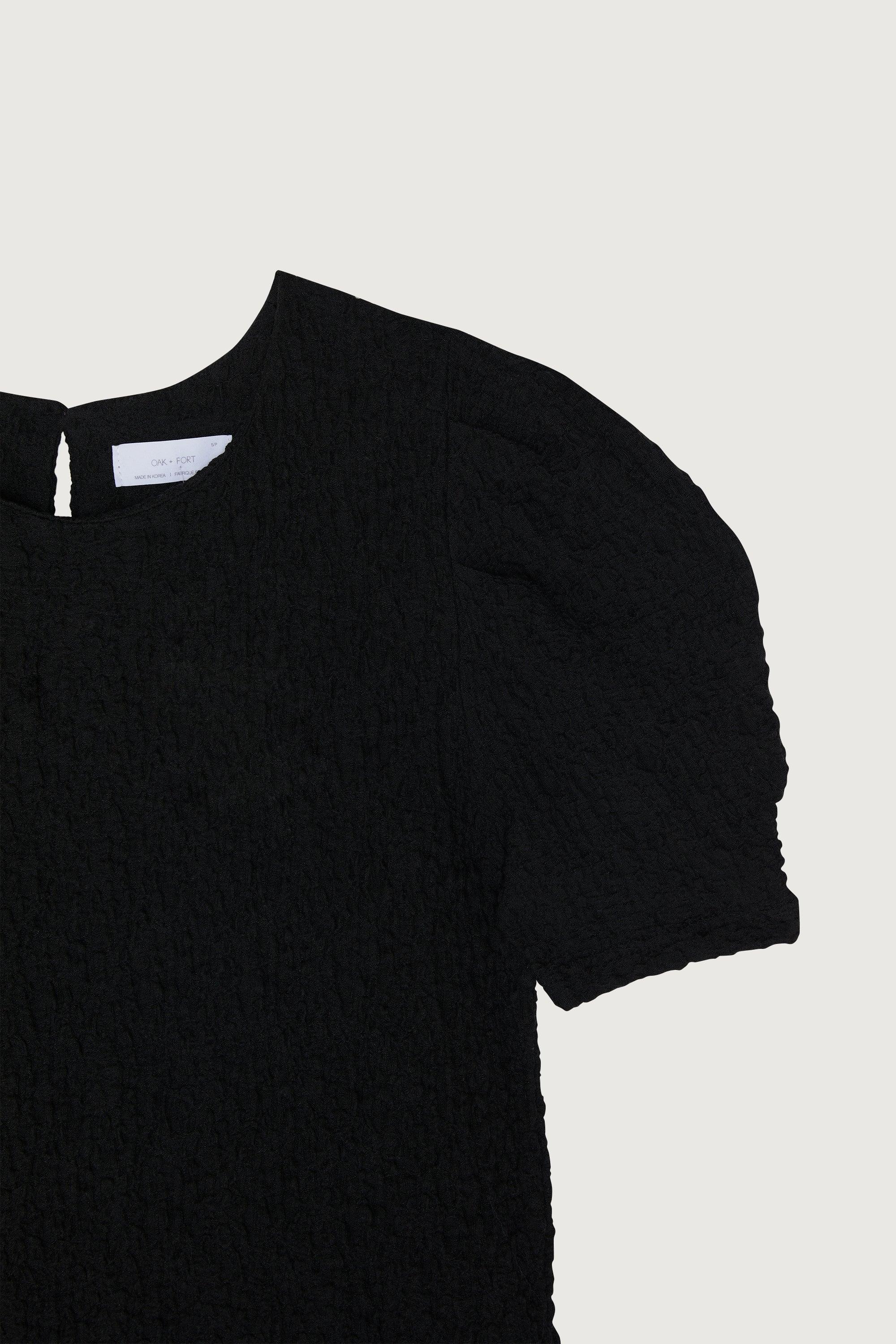 CRINKLED MIDI DRESS by OAK + FORT