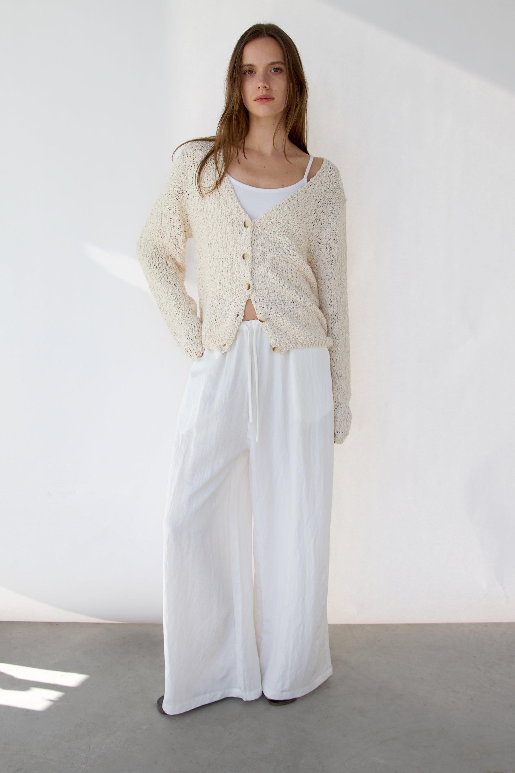 CROCHET CARDIGAN by OAK + FORT