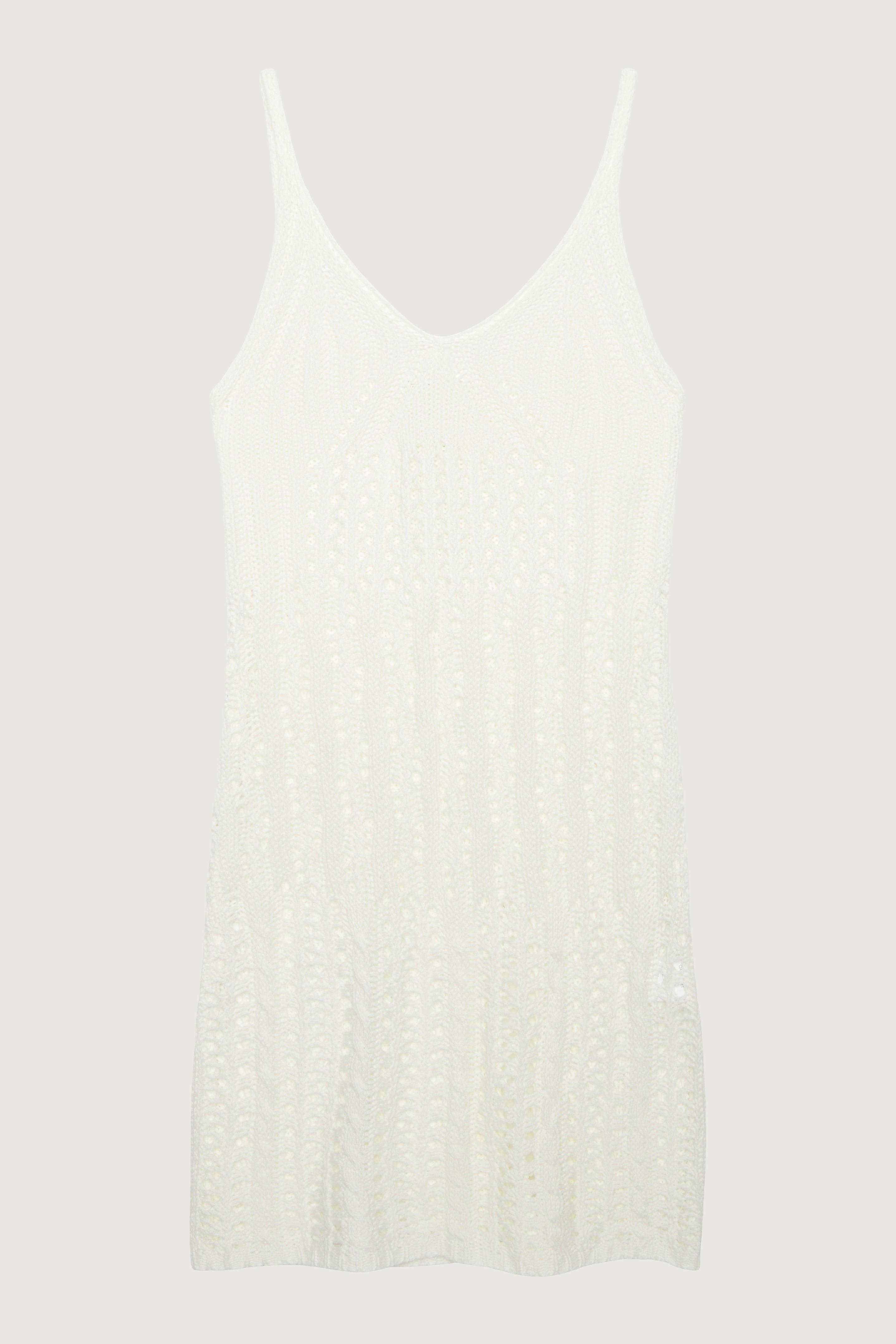CROCHET MINI DRESS COVERUP by OAK + FORT