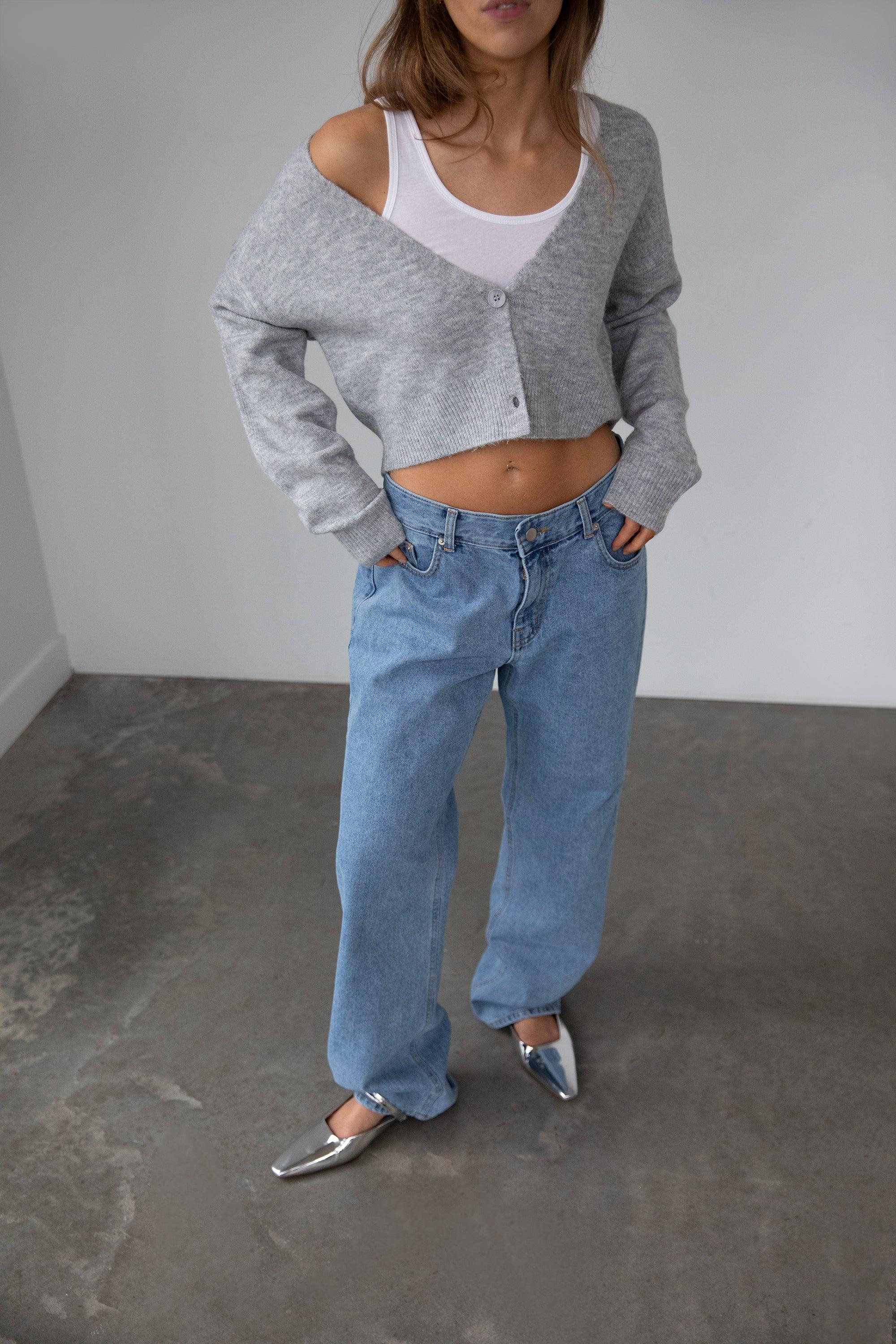 CROPPED CARDIGAN by OAK + FORT