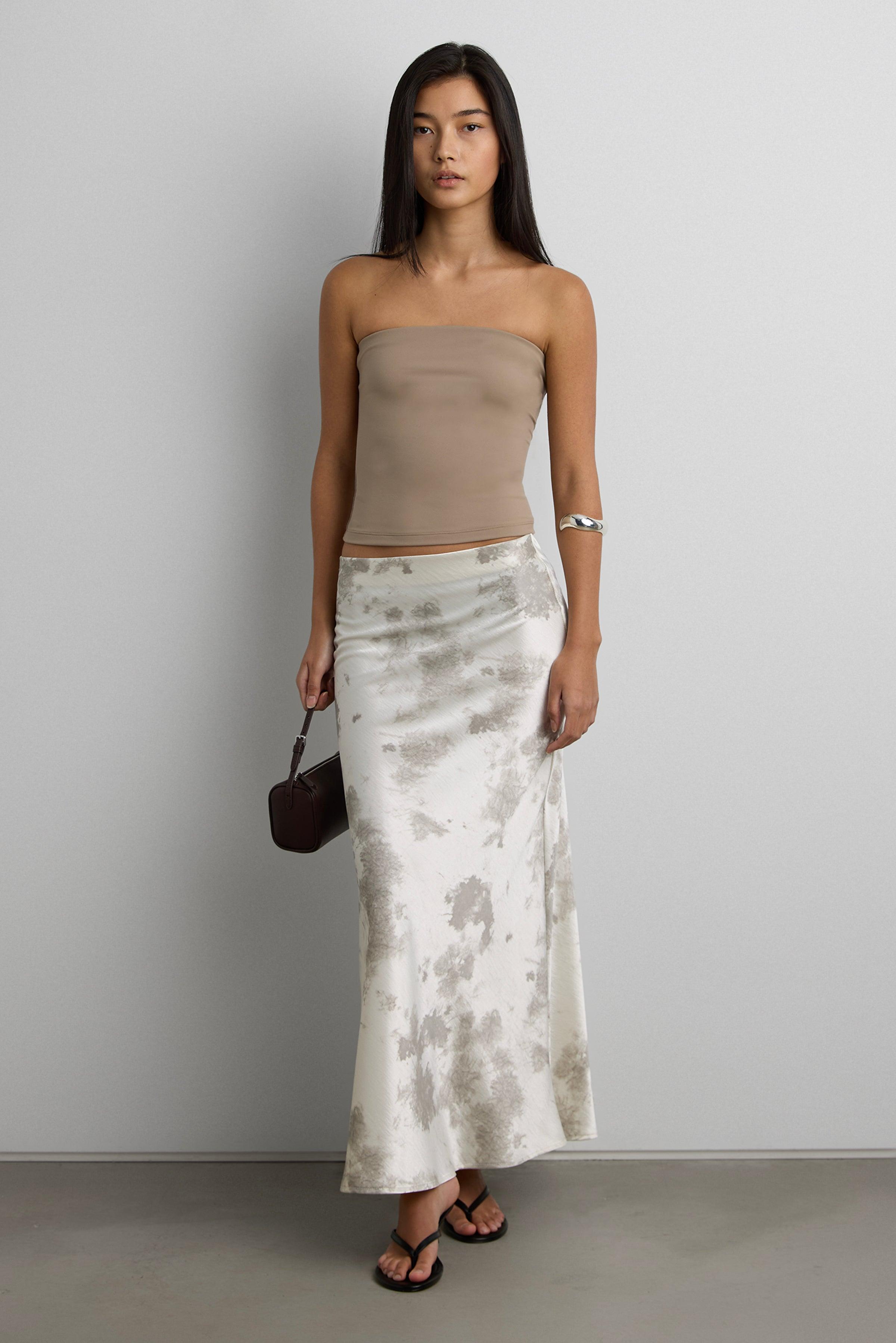 CROPPED TUBE TOP by OAK + FORT