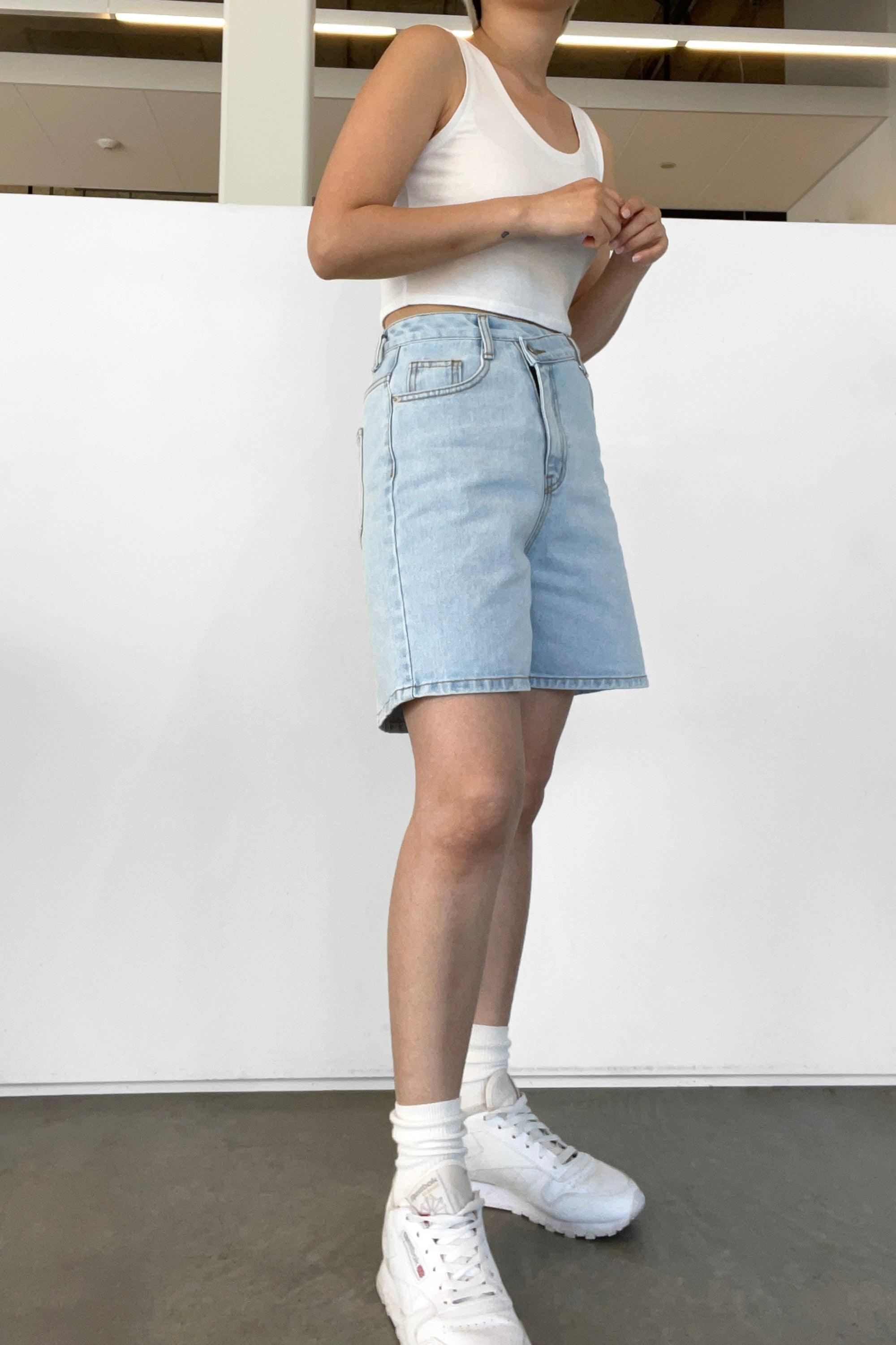 CROSSOVER DENIM SHORT by OAK + FORT