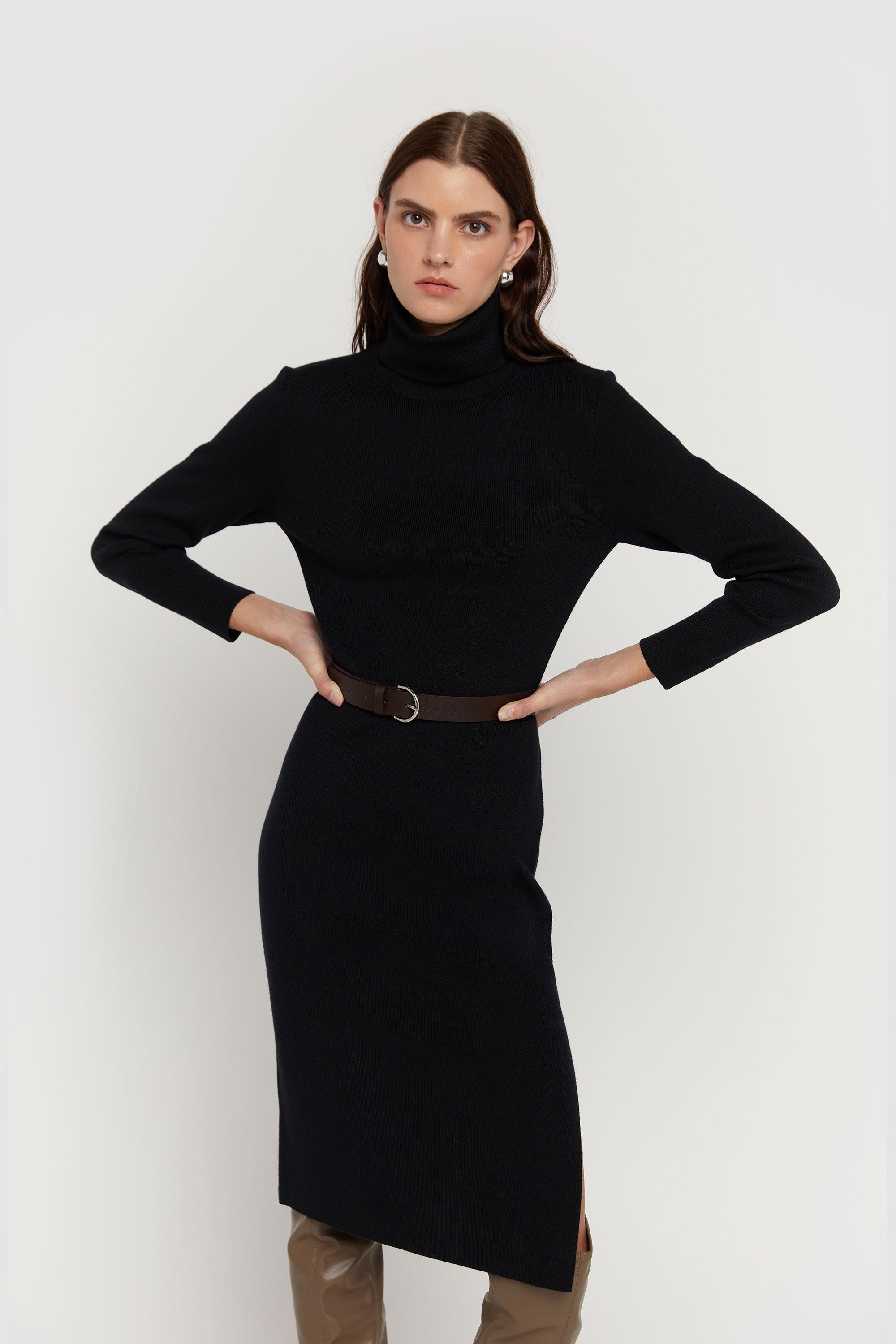 CURVED BUCKLE BELT by OAK + FORT