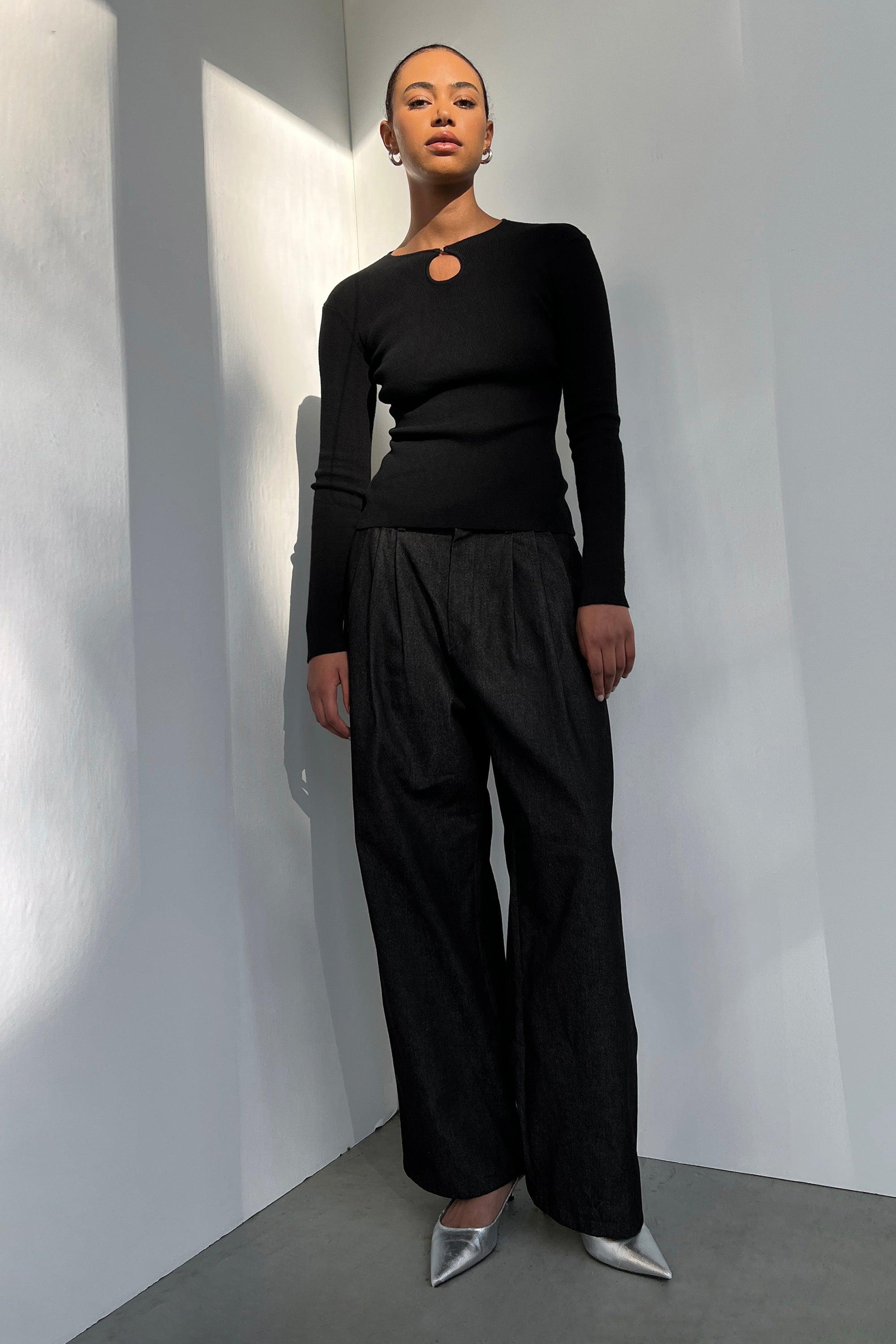 CUT OUT TOP by OAK + FORT