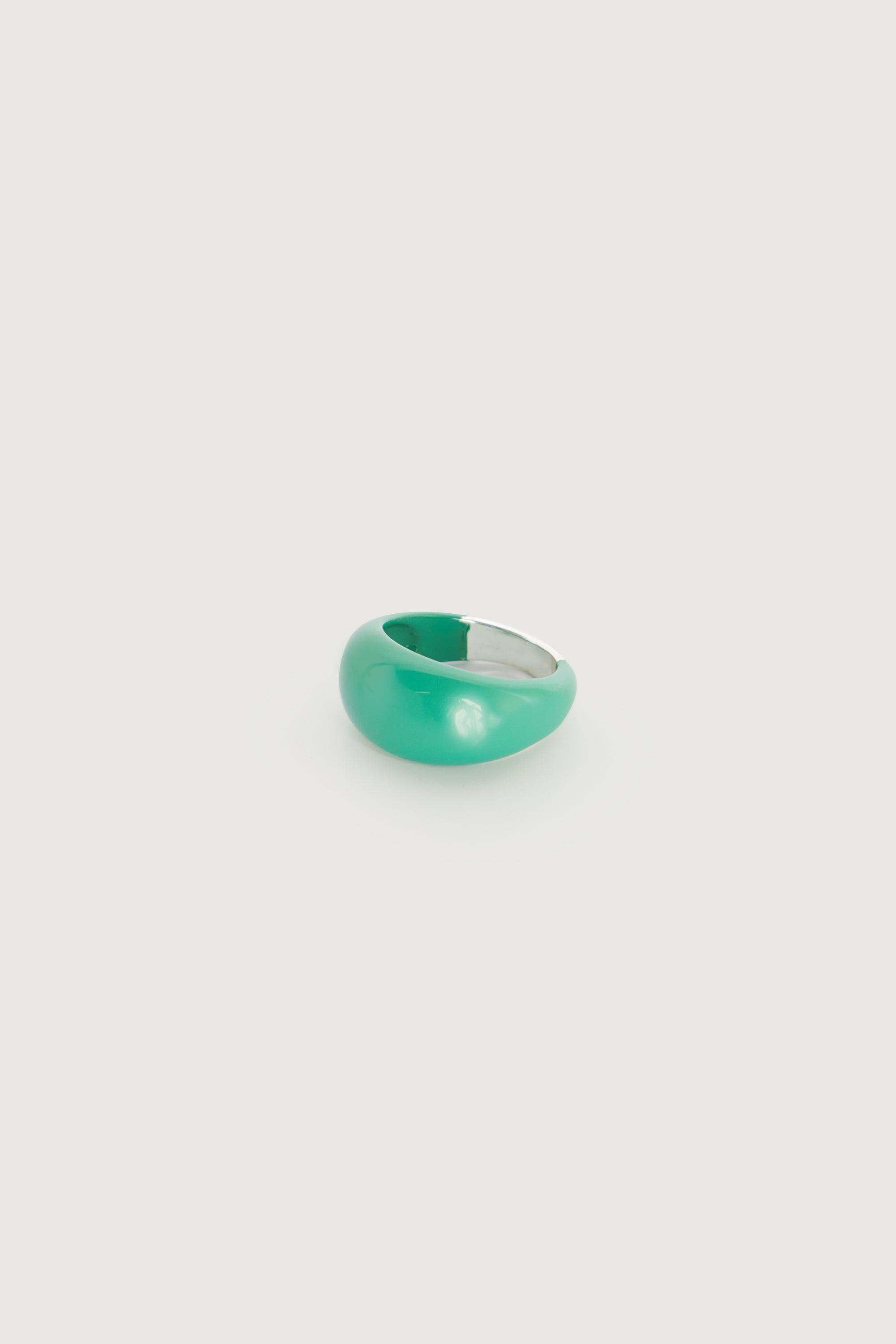 DOME ENAMEL RING by OAK + FORT