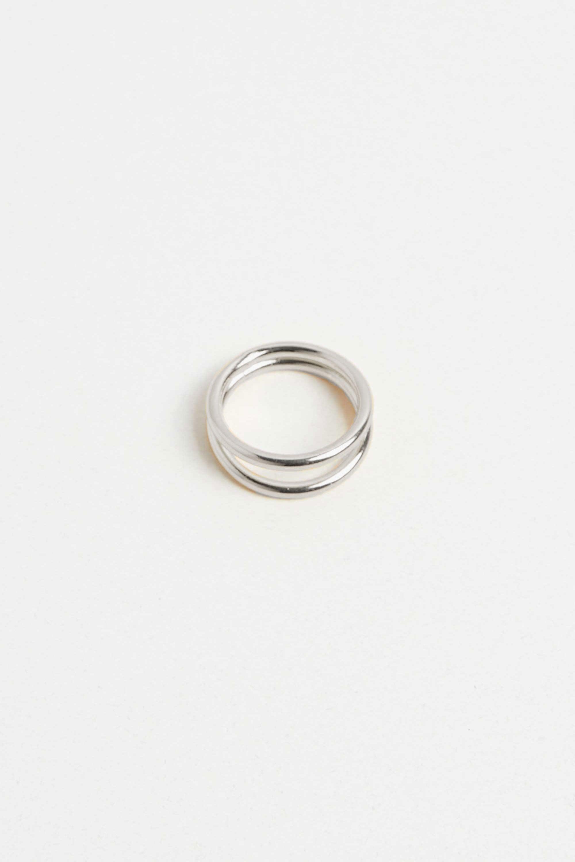DOUBLE BAND RING by OAK + FORT