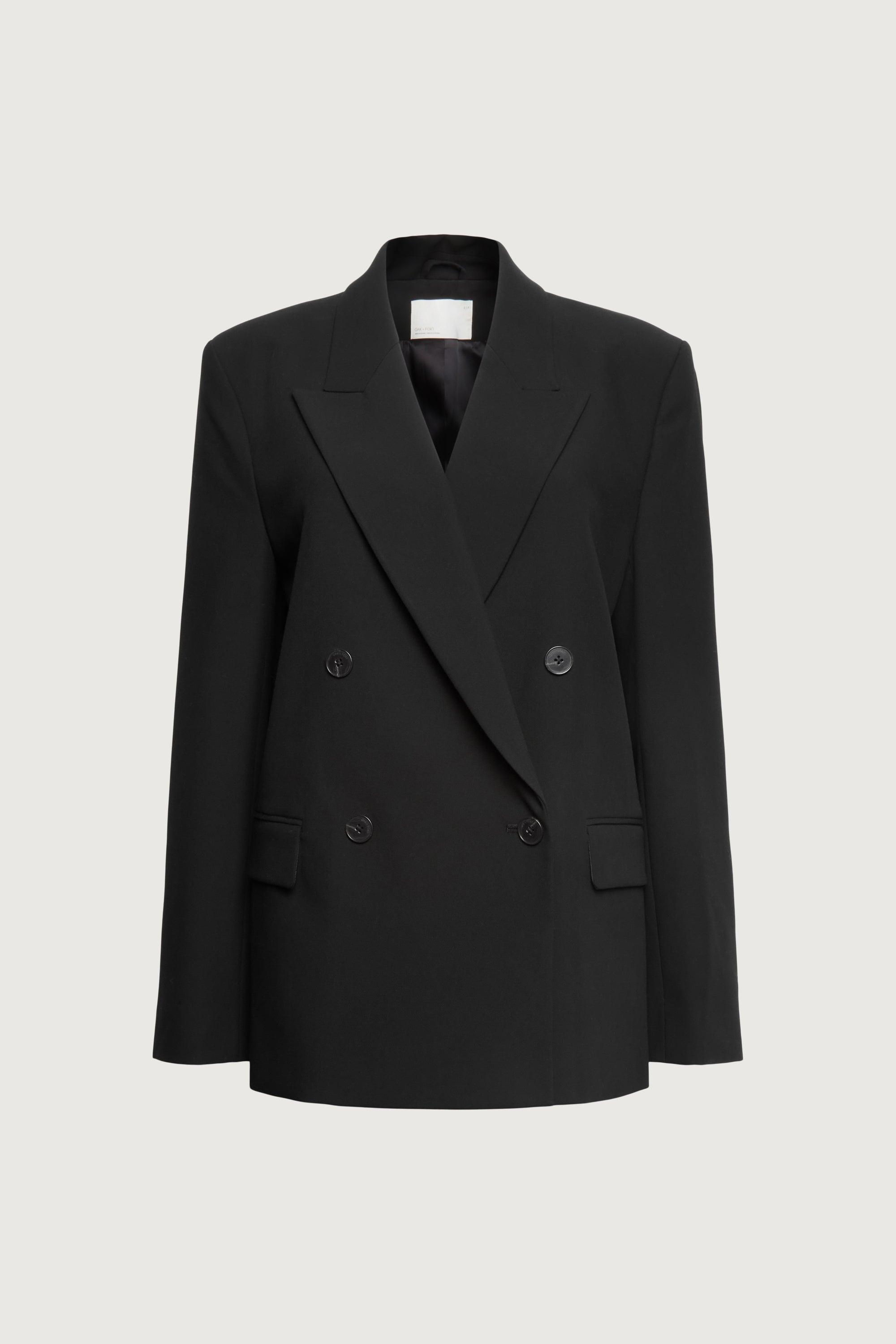 DOUBLE-BREASTED BLAZER by OAK + FORT