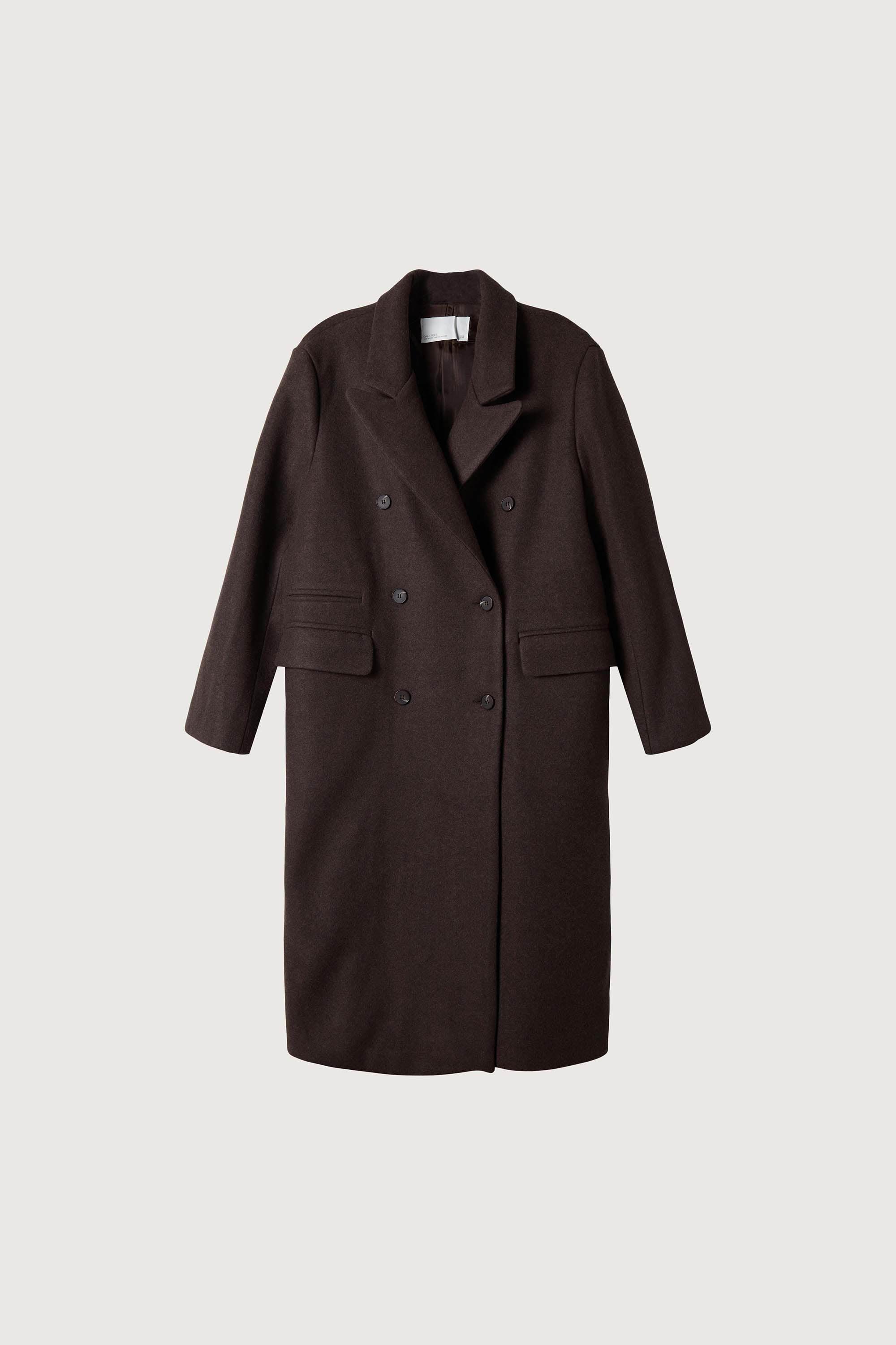 DOUBLE BREASTED COAT by OAK + FORT
