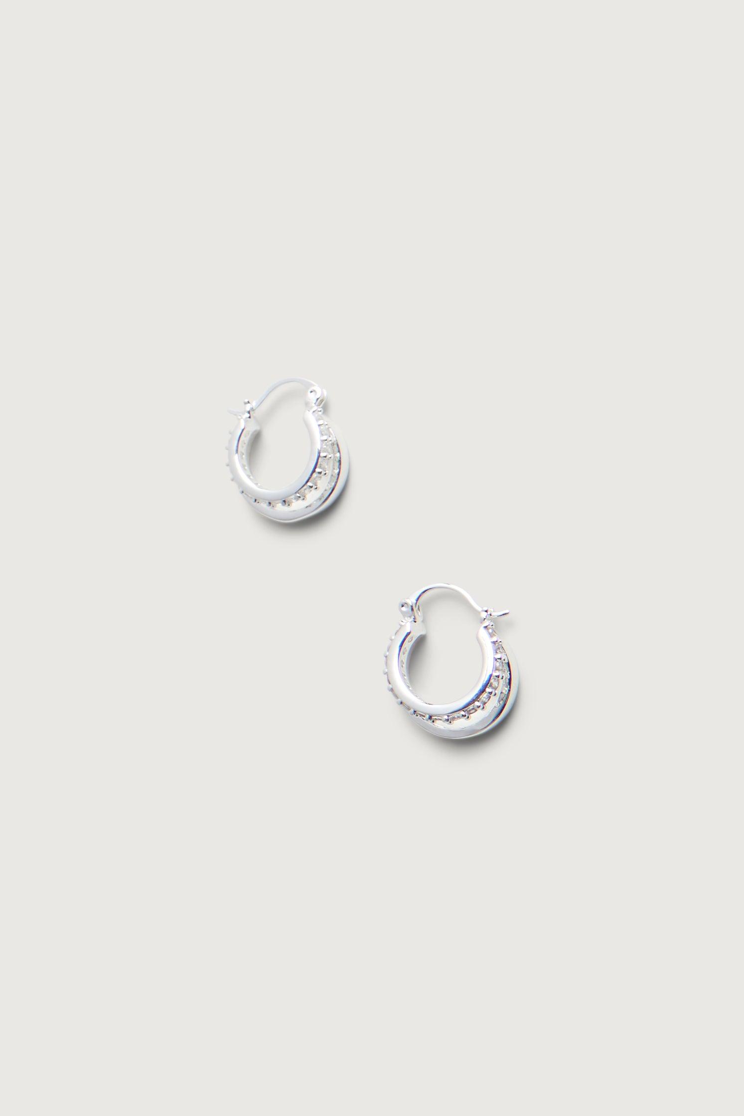 DOUBLE HOOP EARRINGS by OAK + FORT