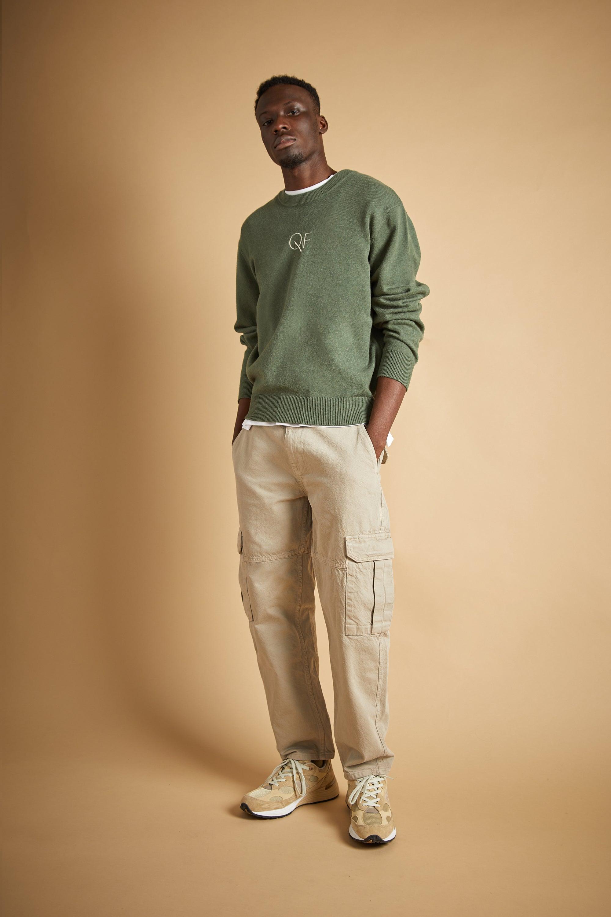 EMBROIDERED LOGO SWEATER by OAK + FORT