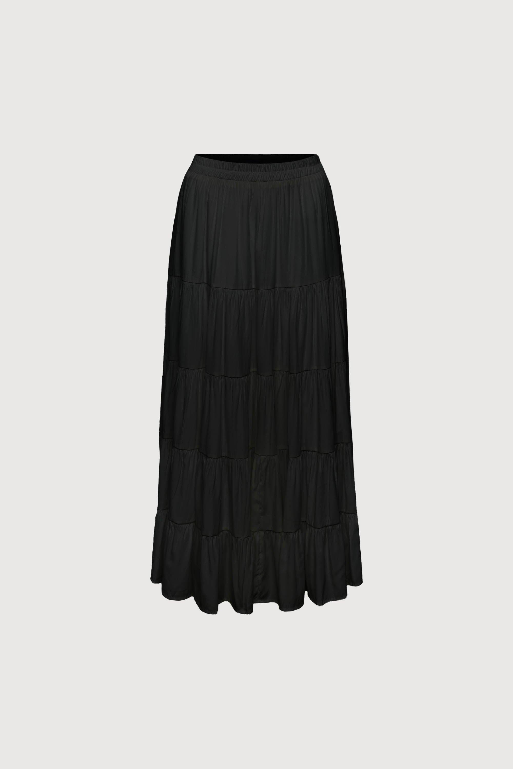FIVE TIERED MAXI SKIRT by OAK + FORT