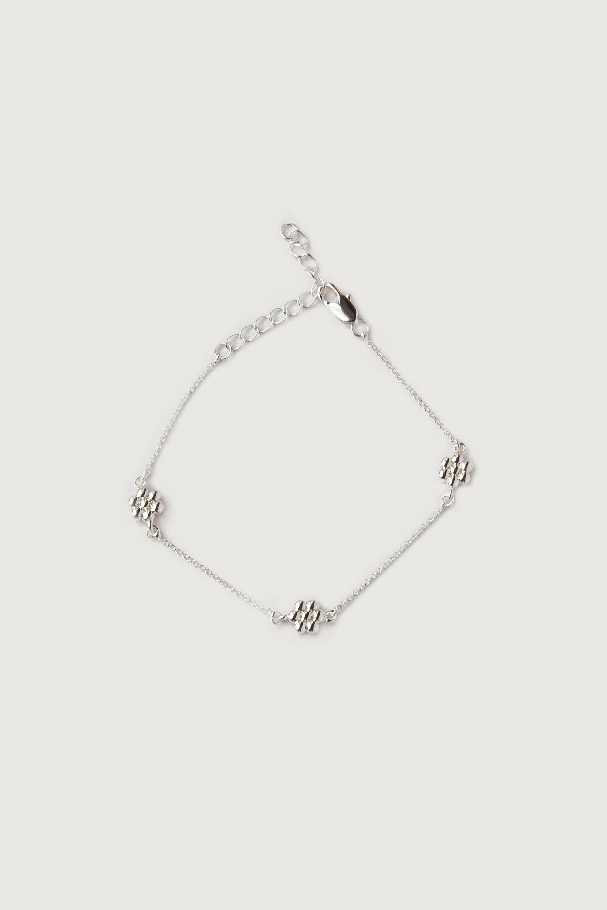 FLOWER ROLO CHAIN BRACELET by OAK + FORT
