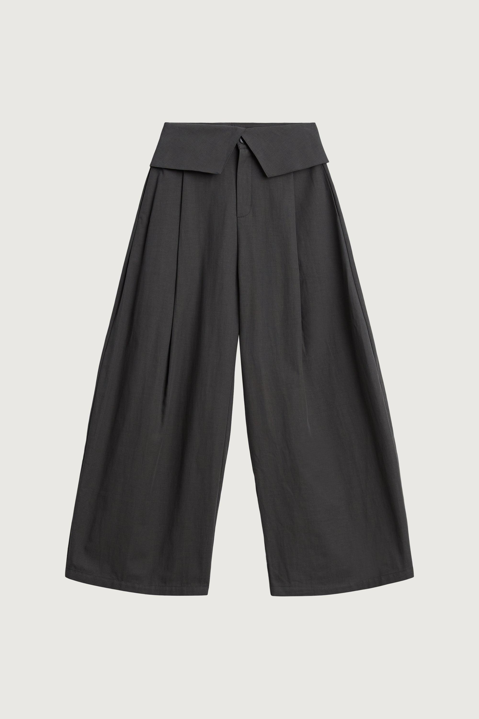 FOLD-OVER WAIST PANT by OAK + FORT