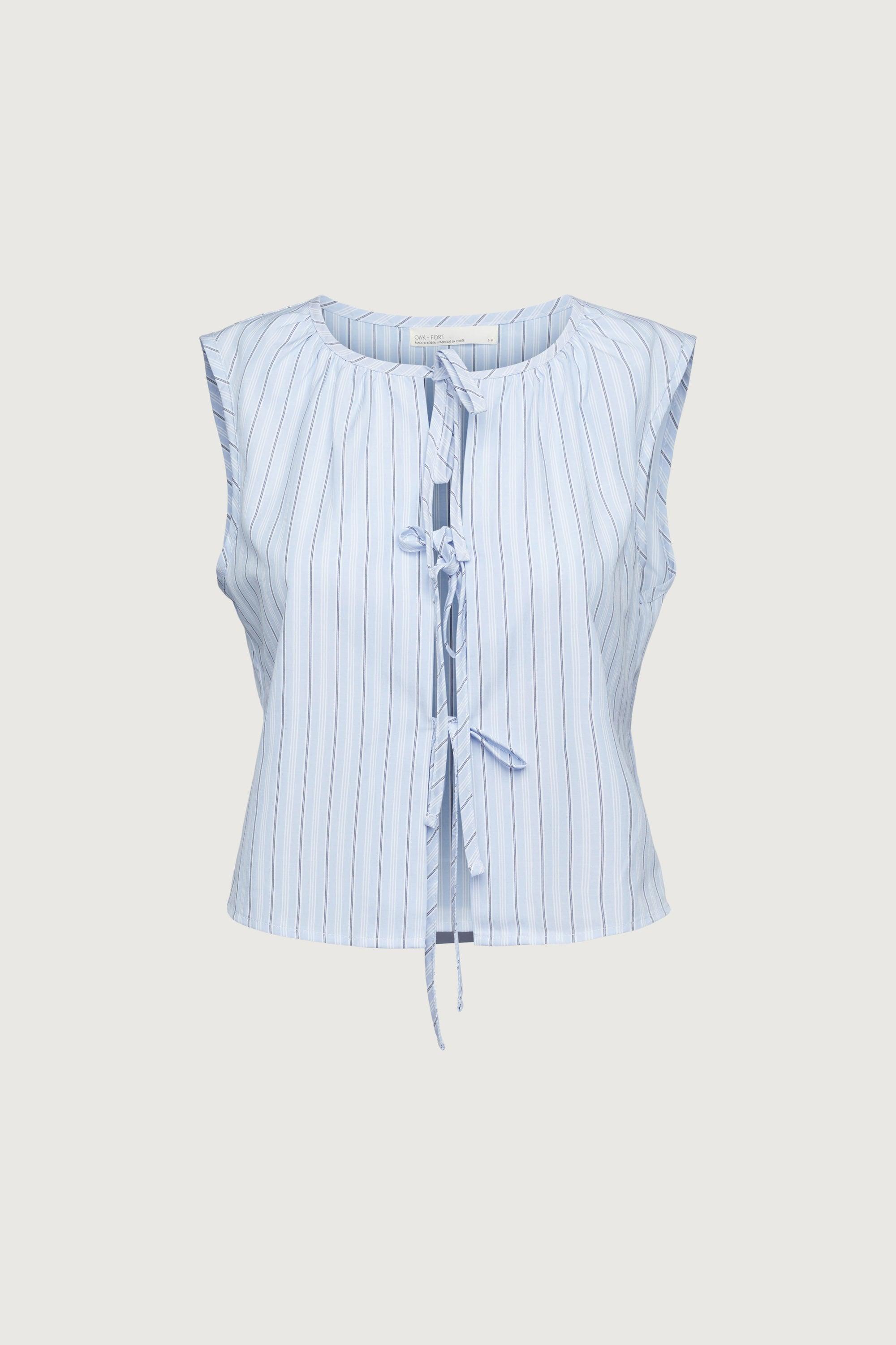 FRONT TIE VEST by OAK + FORT