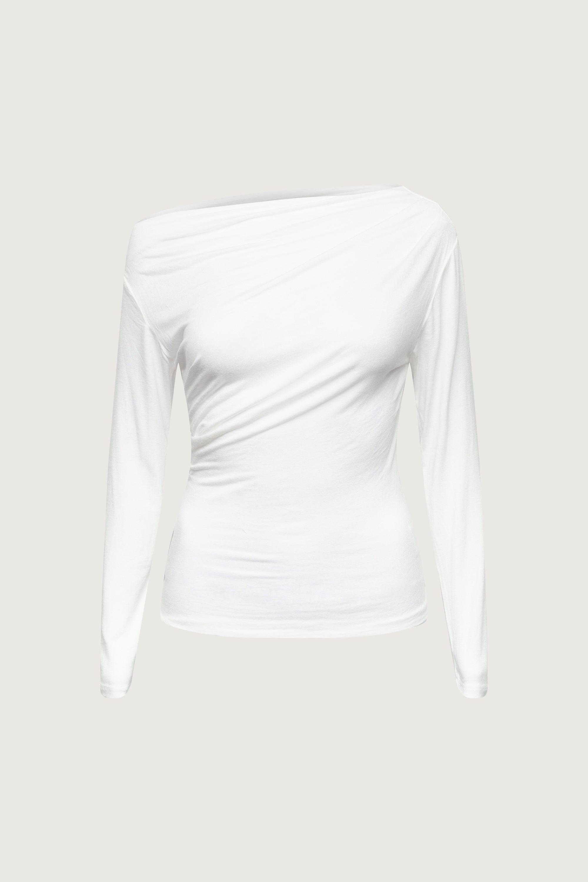 GATHERED OFF SHOULDER TOP by OAK + FORT