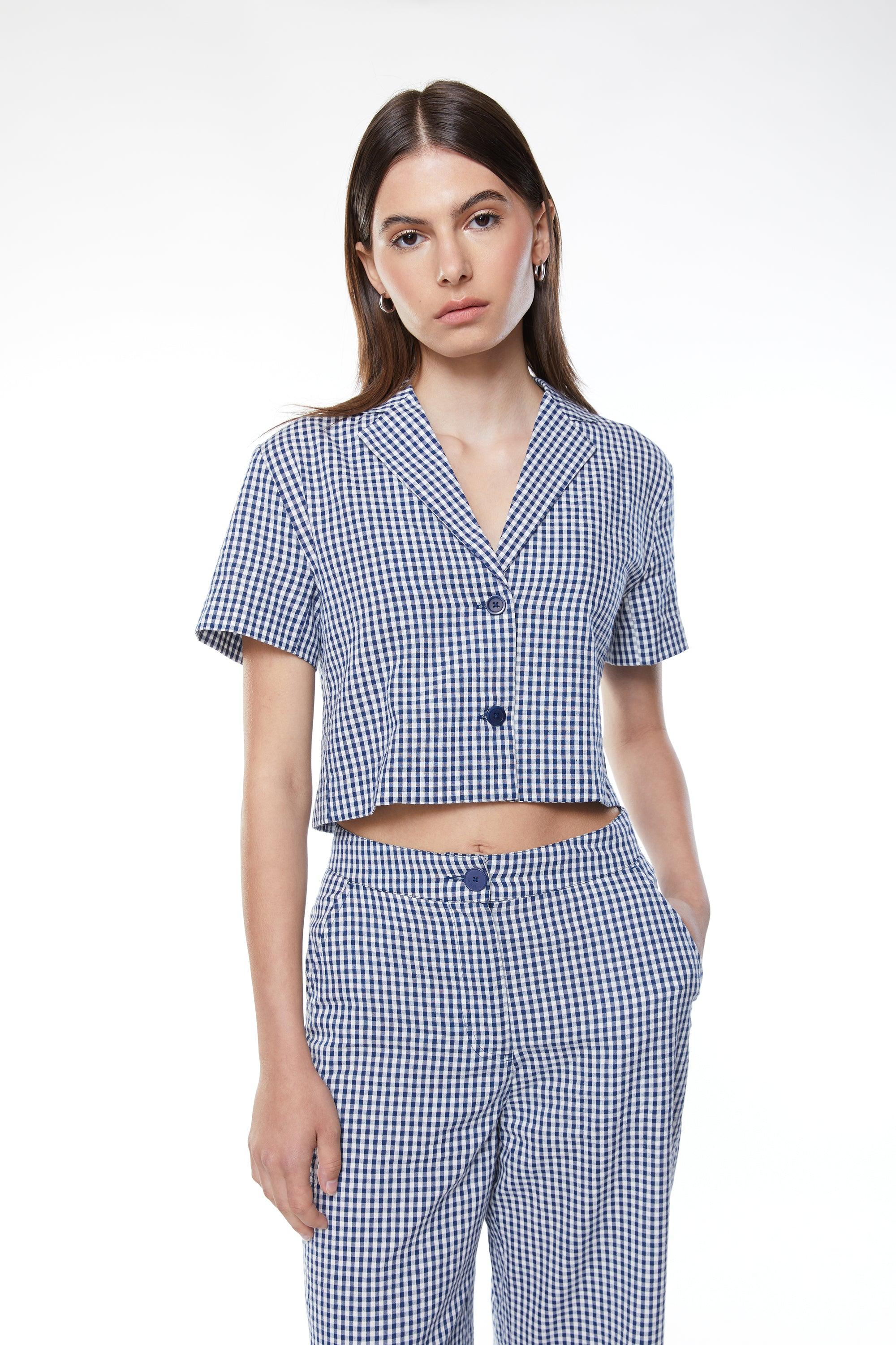 GINGHAM TOP by OAK + FORT