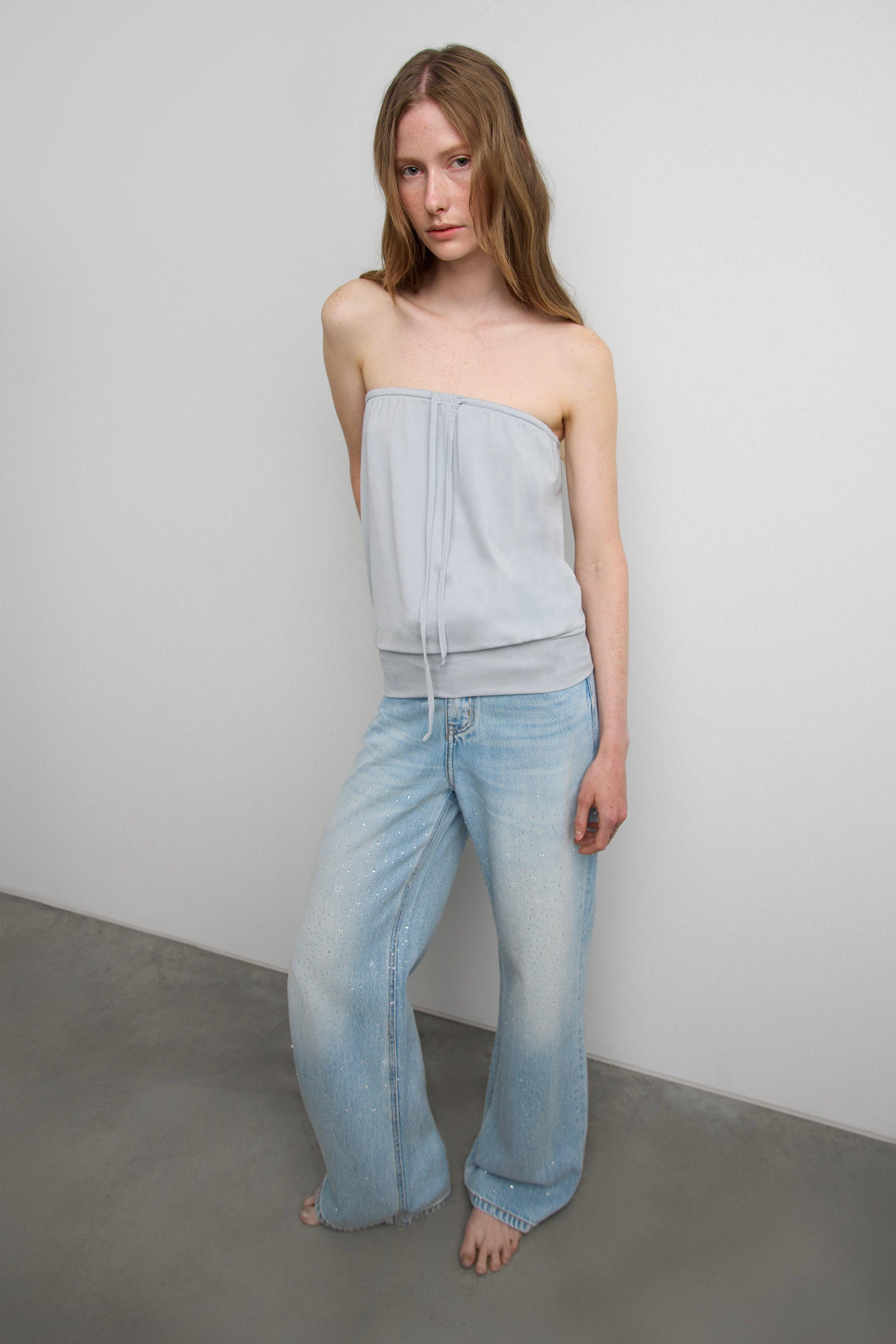 GLITTER EFFECT JEAN by OAK + FORT
