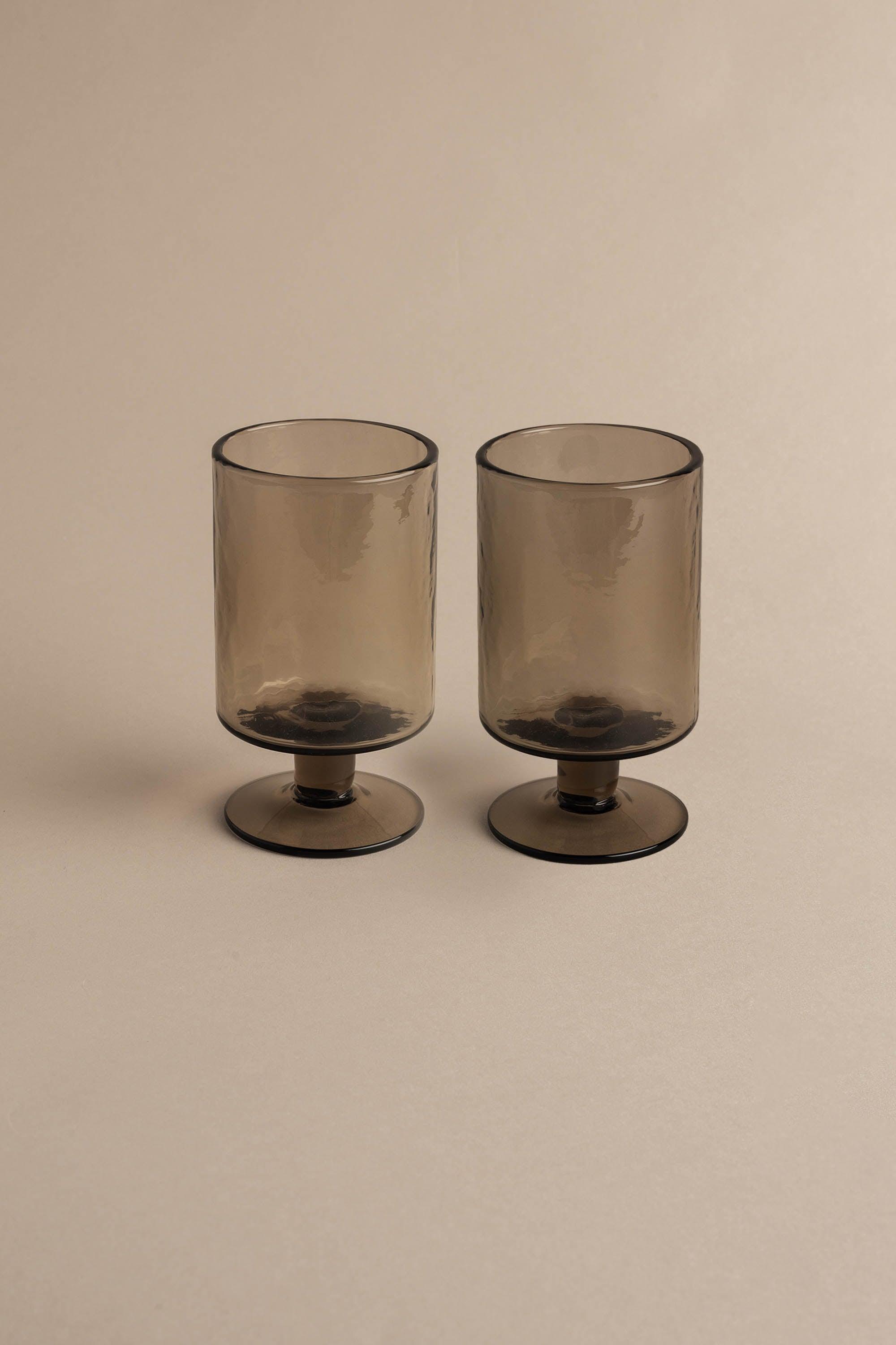GOBLETS, SET OF 2 by OAK + FORT