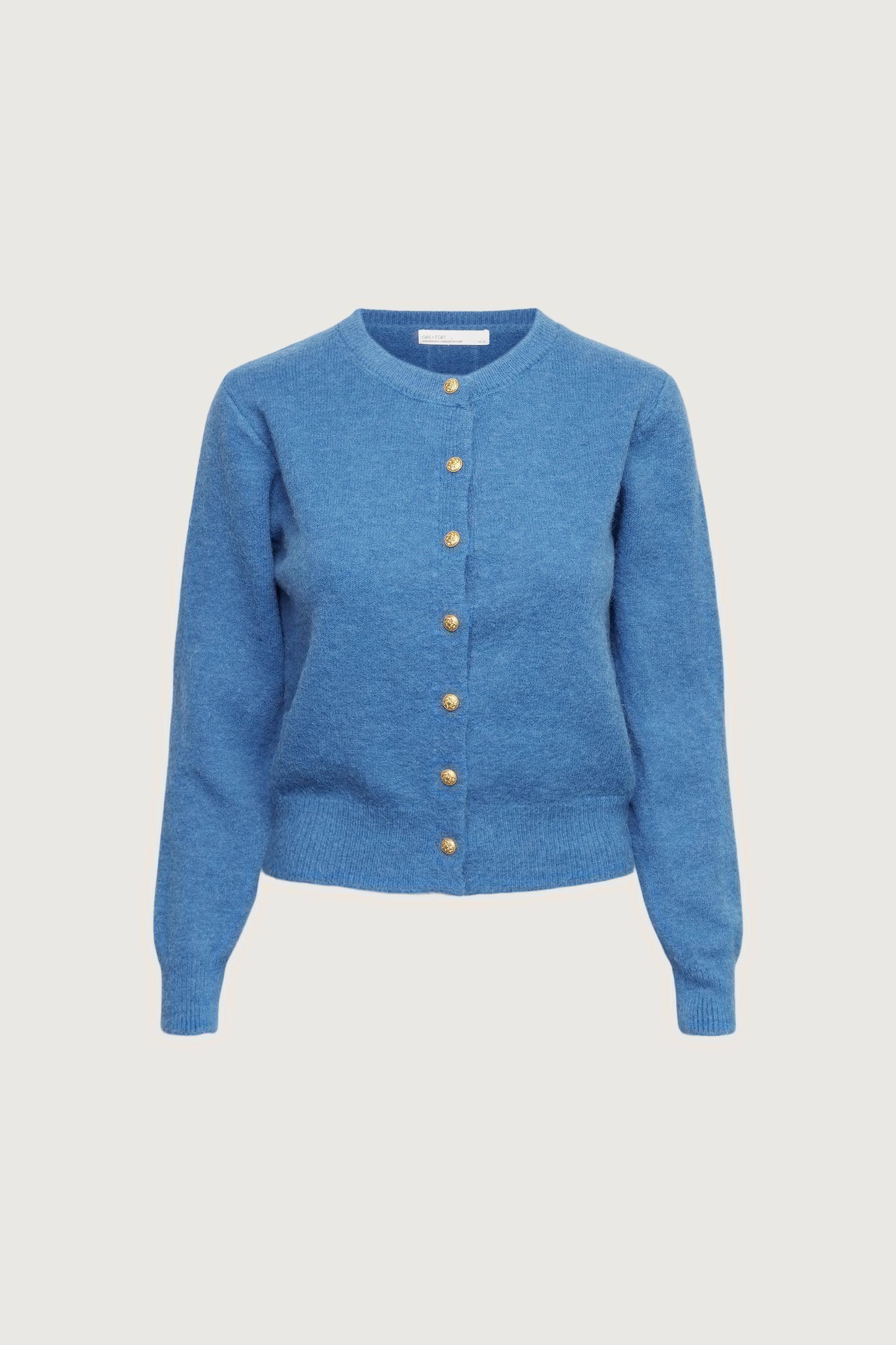 GOLD BUTTON CARDIGAN by OAK + FORT