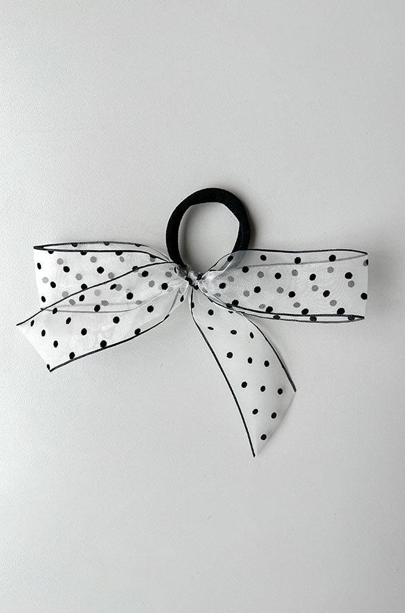 HAIR TIE WITH OVERSIZED BOW by OAK + FORT