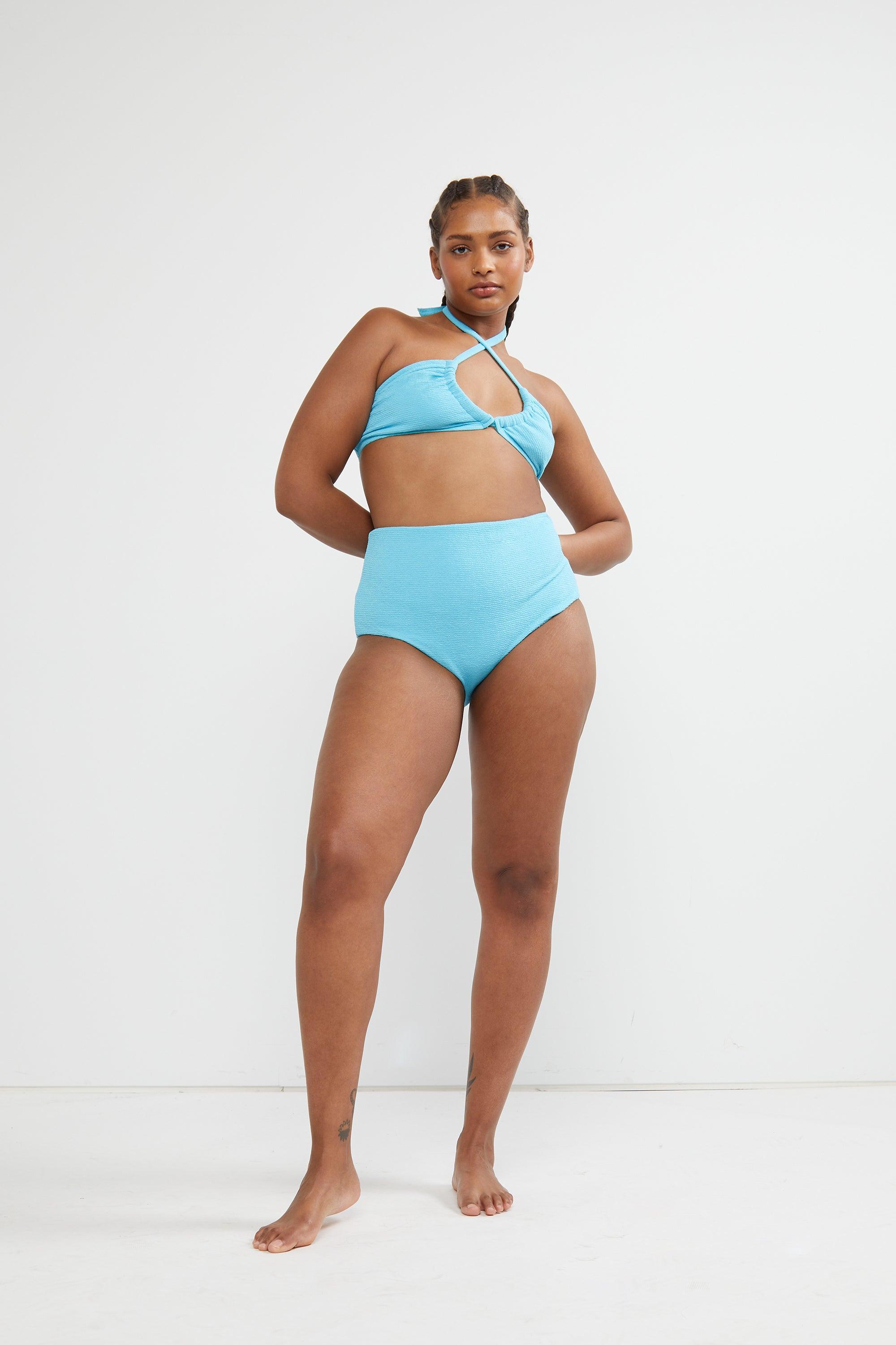 HALTERNECK BIKINI TOP by OAK + FORT