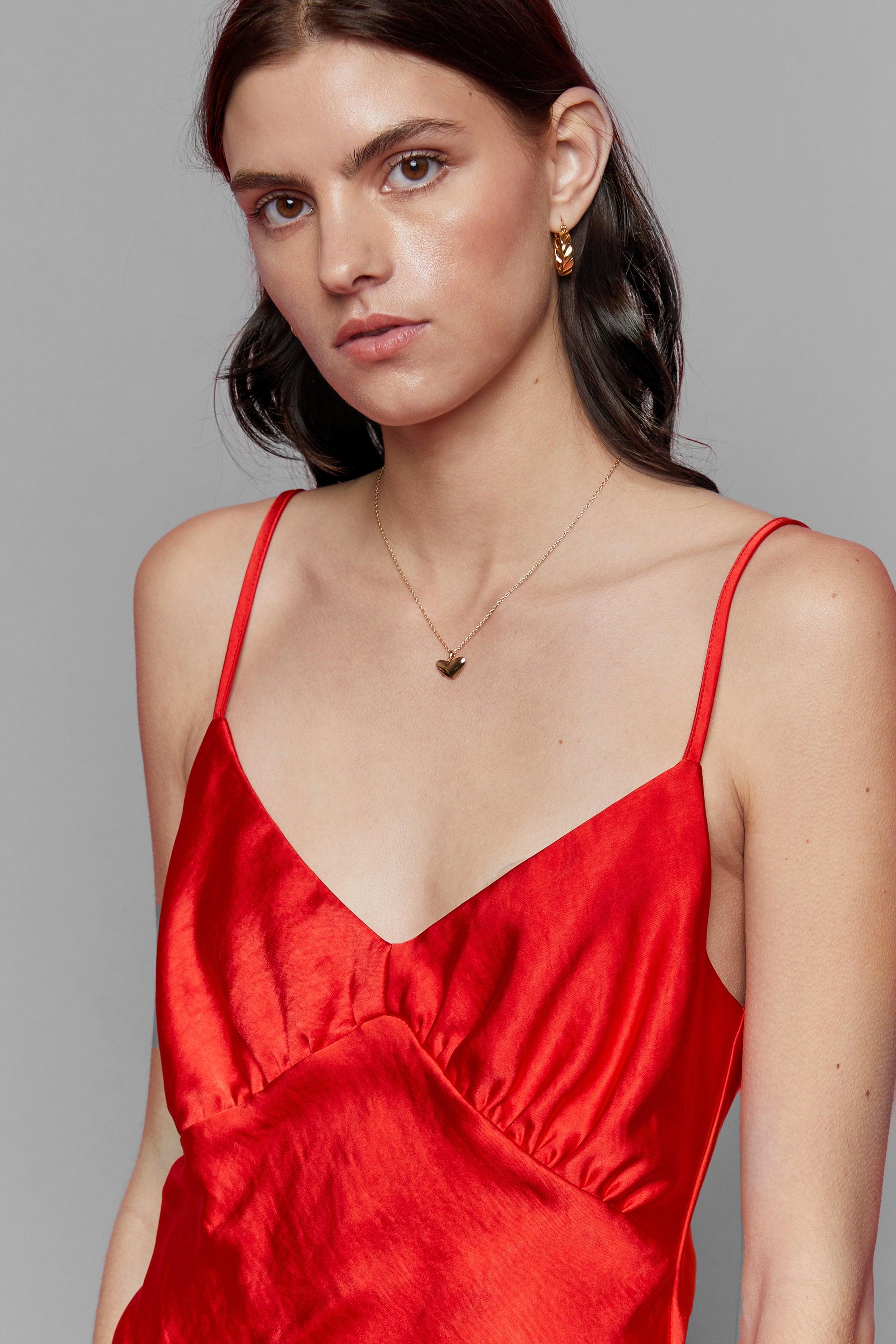 HEART PENDANT NECKLACE by OAK + FORT