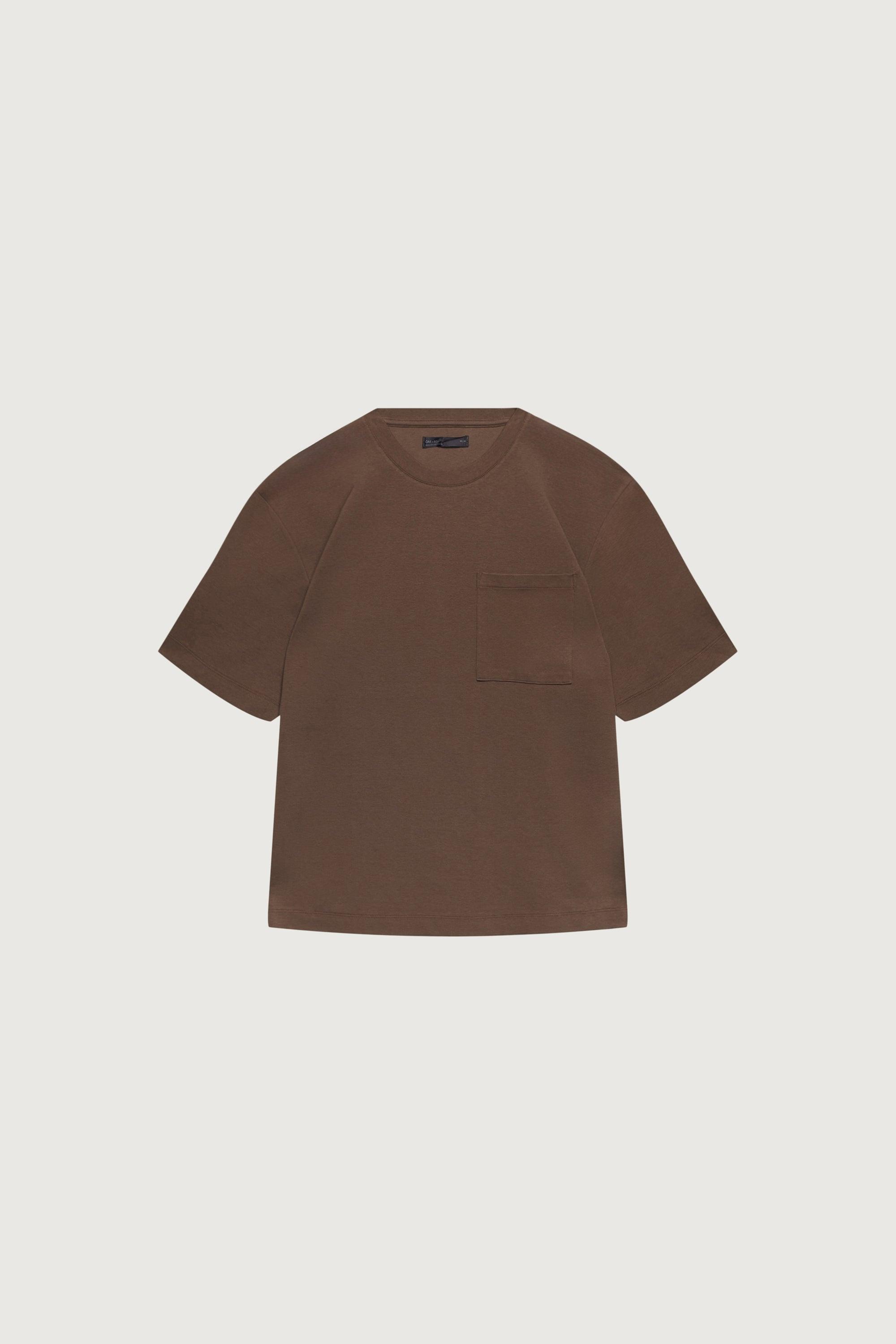 HEAVY COTTON FRONT POCKET T-SHIRT by OAK + FORT