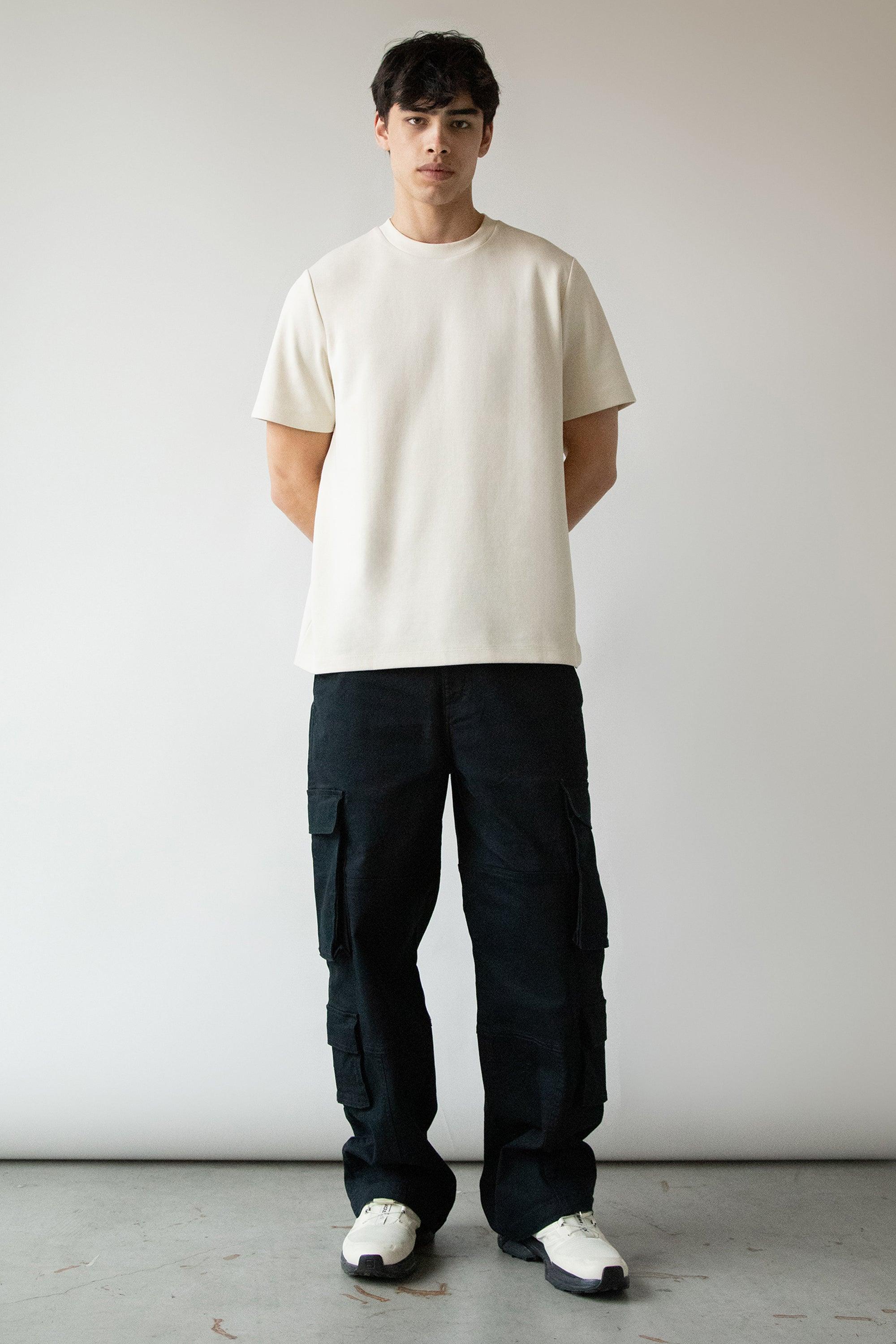 HEAVYWEIGHT CREWNECK T-SHIRT by OAK + FORT