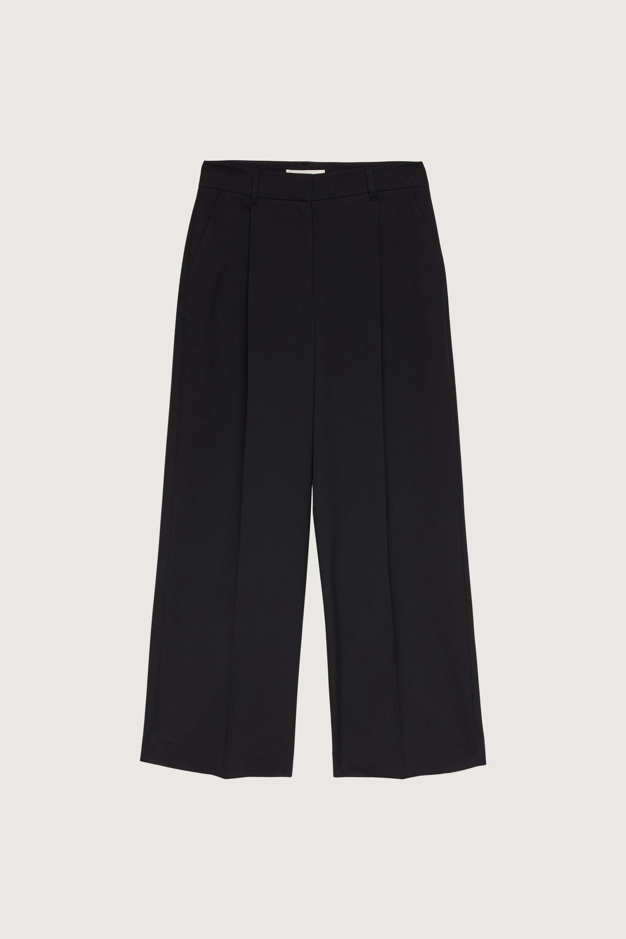 HIGH-RISE STRAIGHT LEG TROUSER by OAK + FORT
