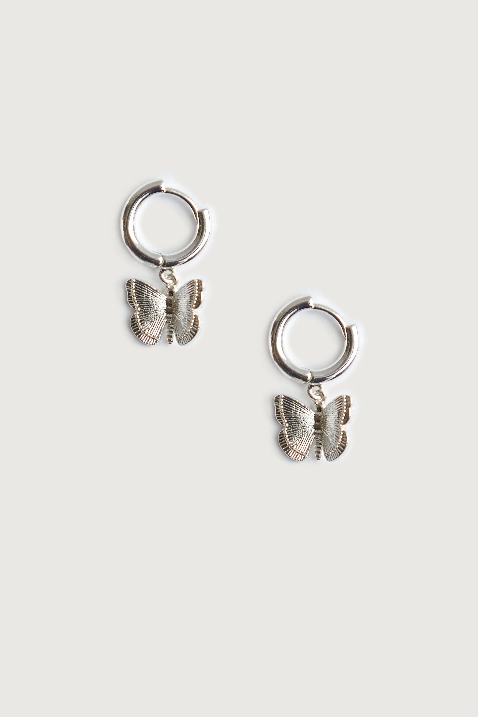 HOOP WITH CHARM PENDANT by OAK + FORT