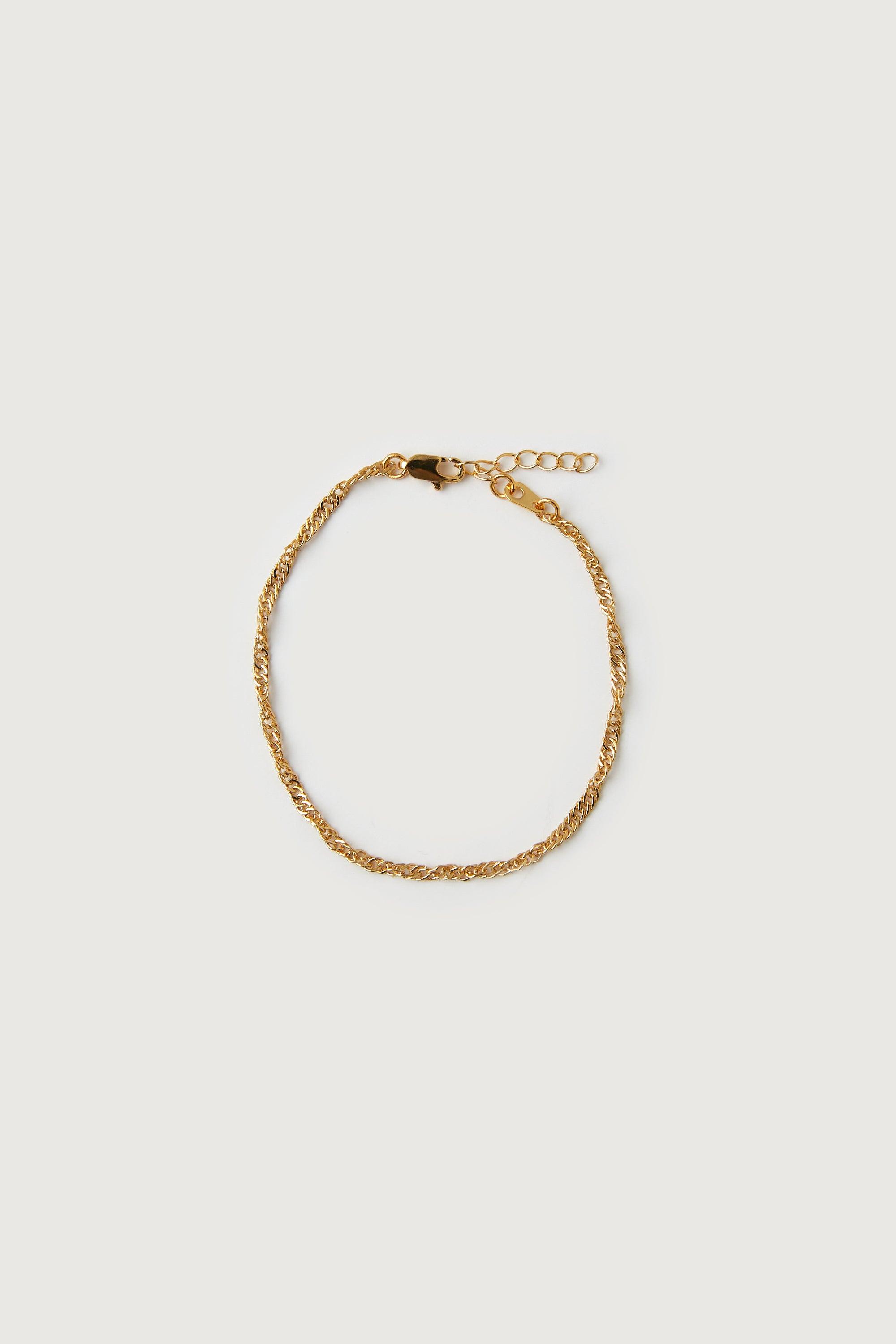 INTERLOCK CHAIN BRACELET by OAK + FORT