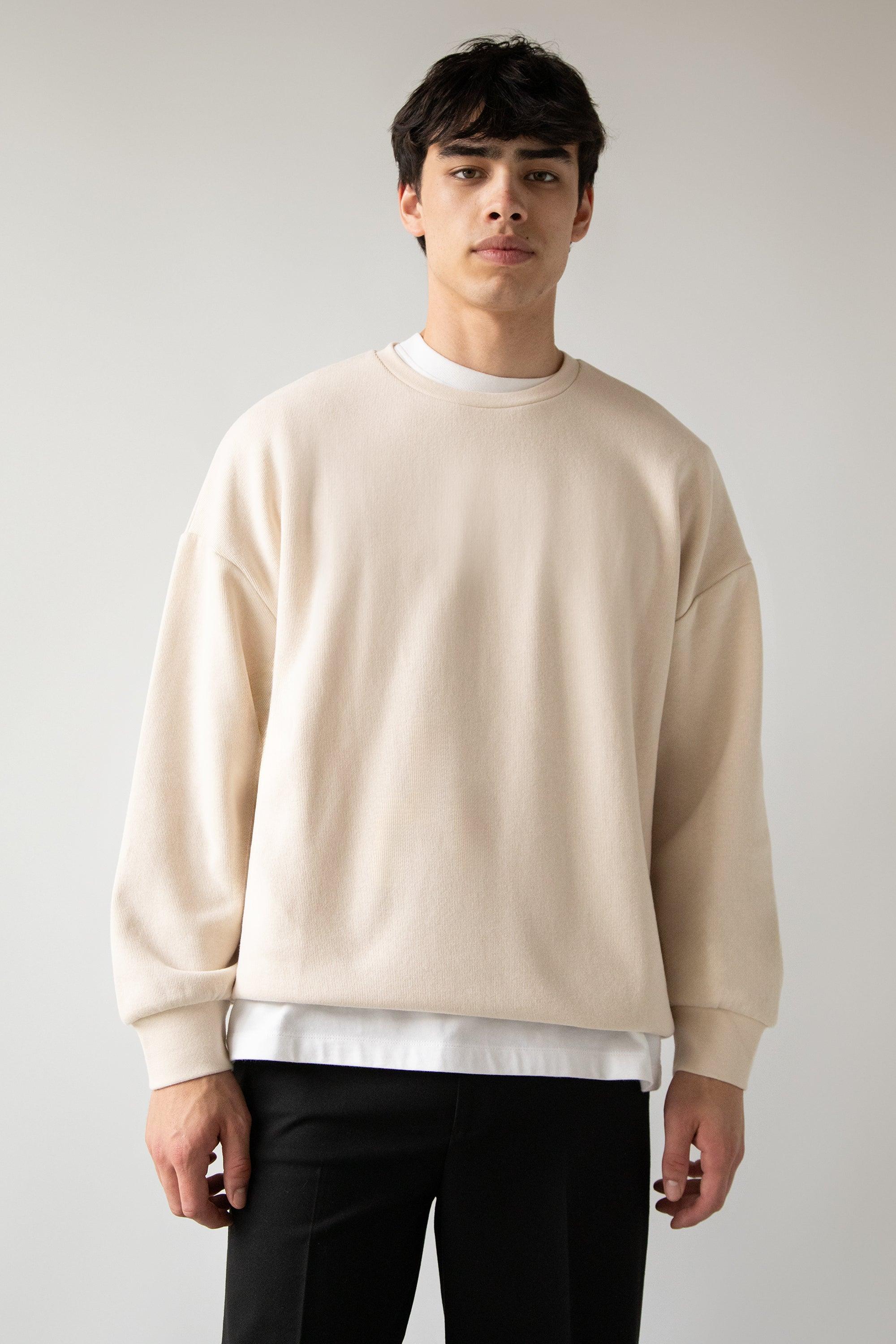 KNIT CREWNECK TOP by OAK + FORT