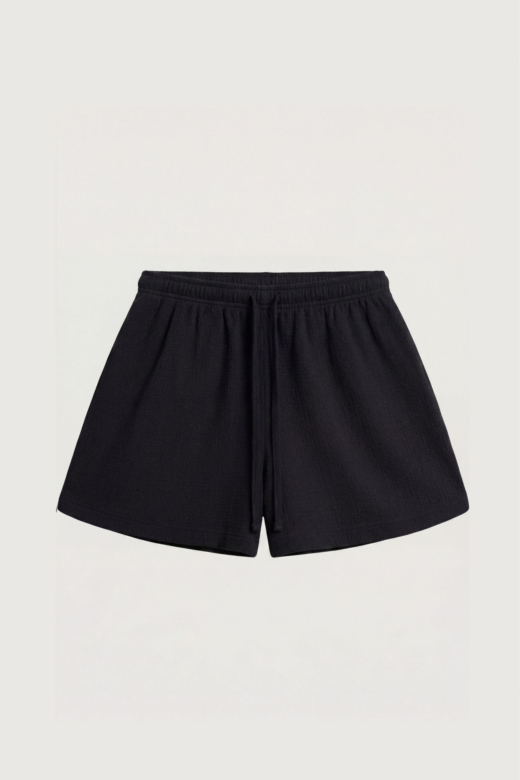 KNIT DRAWSTRING ELASTIC WAIST SHORT by OAK + FORT