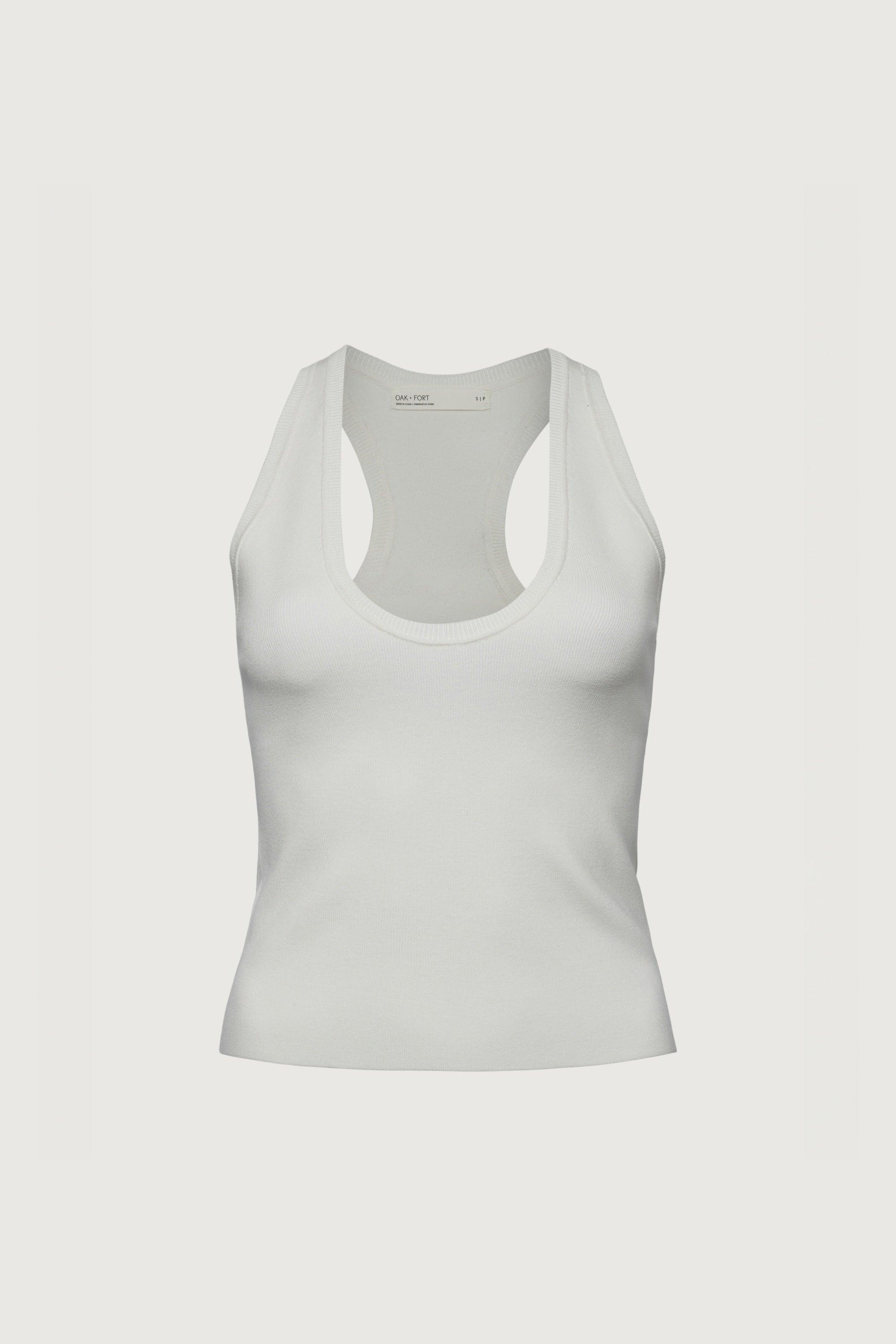 KNIT FORM RACERBACK TANK TOP by undefined KNIT FORM RACERBACK TANK TOP by undefined