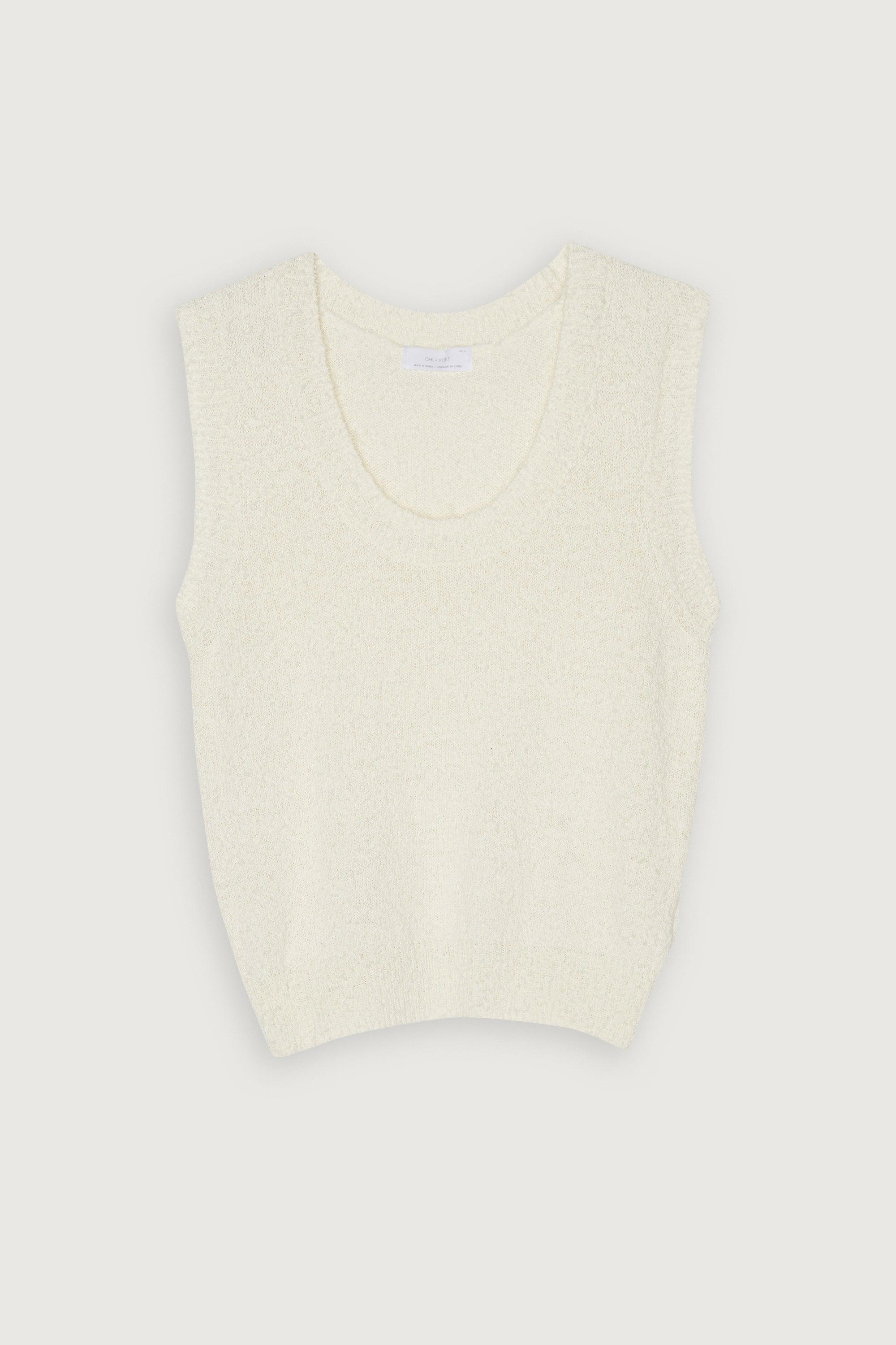 KNIT VEST by OAK + FORT