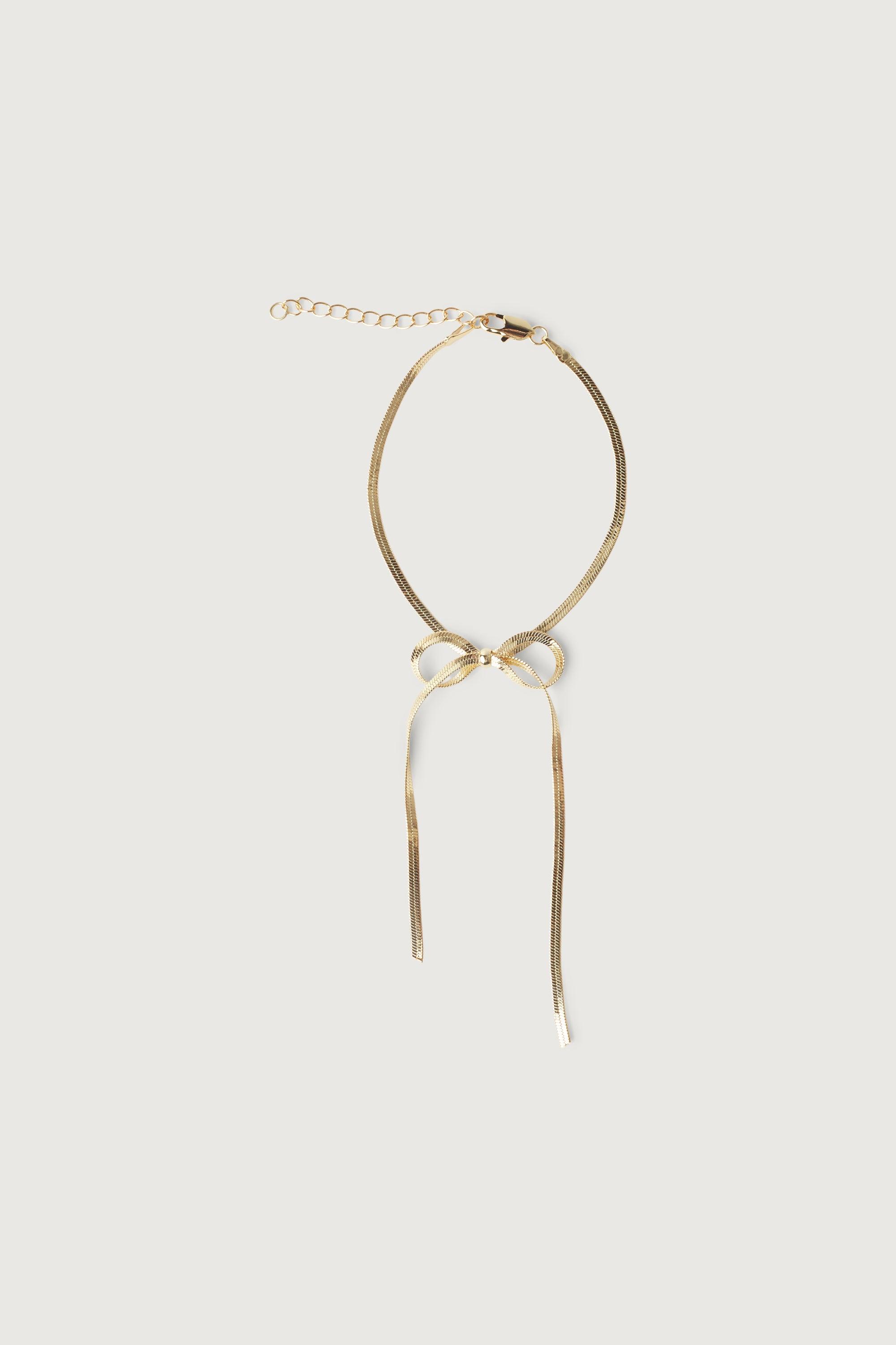LARGE BOW BRACELET by OAK + FORT