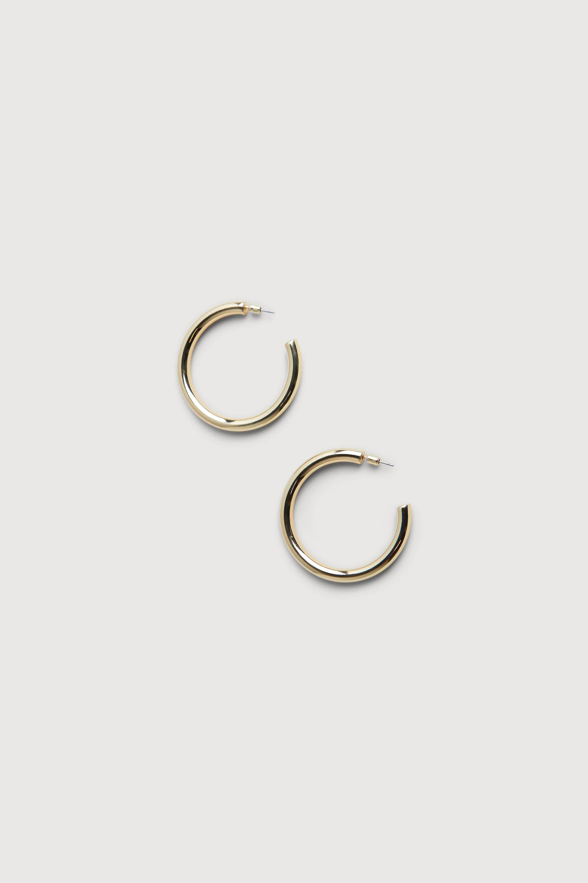 LARGE THICK HOOPS by OAK + FORT