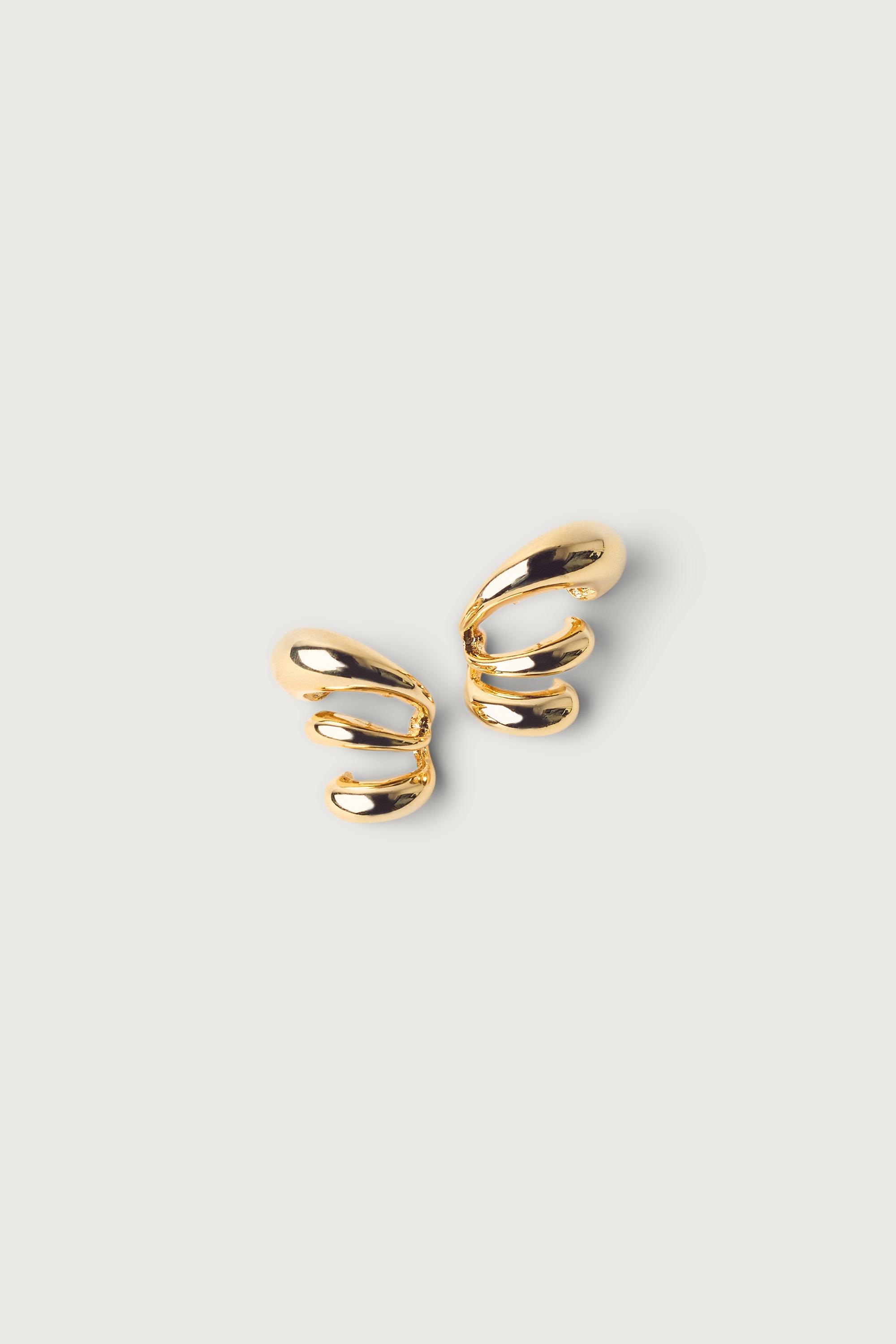 LAYERED ABSTRACT EARRING by OAK + FORT