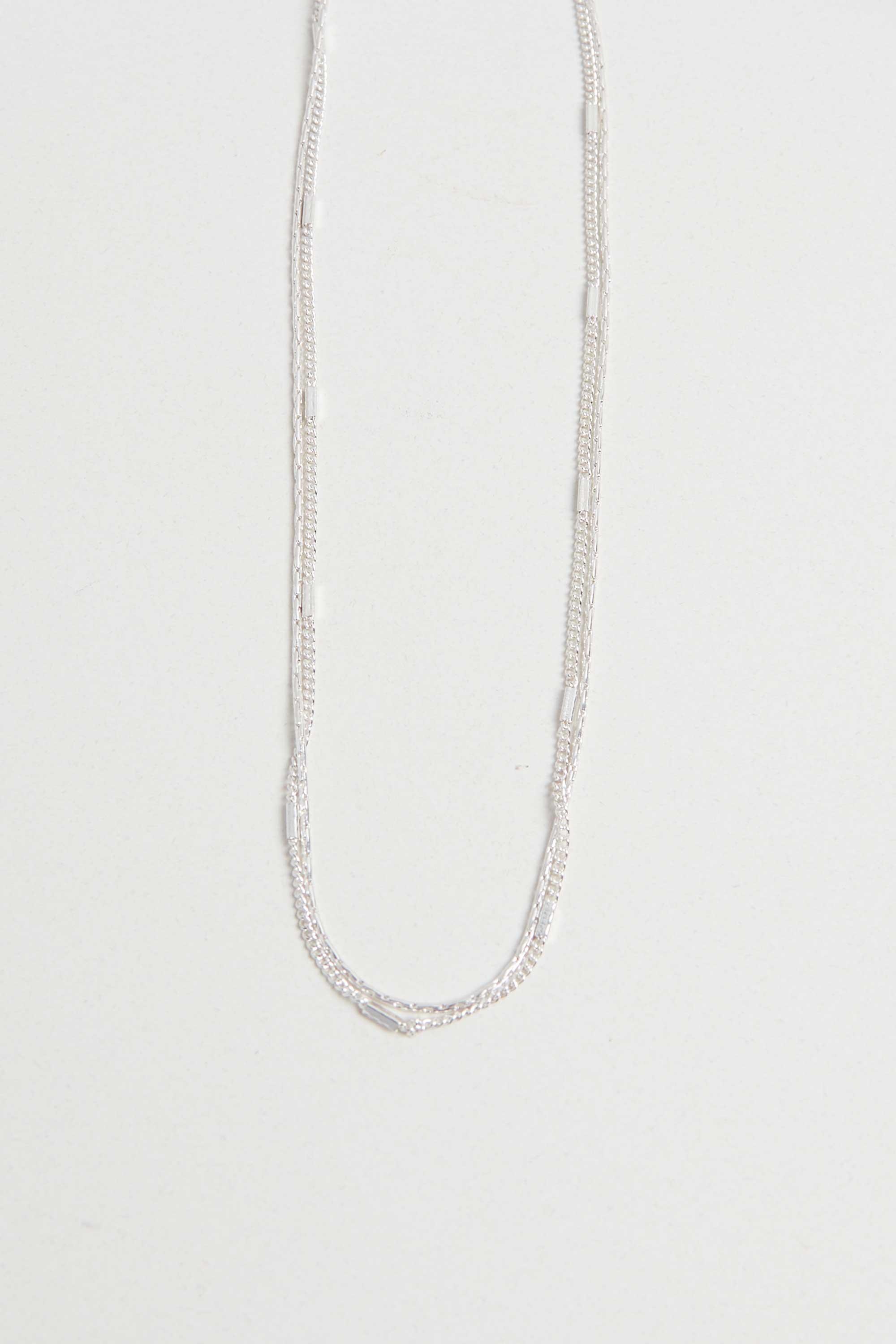 LAYERED DAINTY CHAINS by OAK + FORT