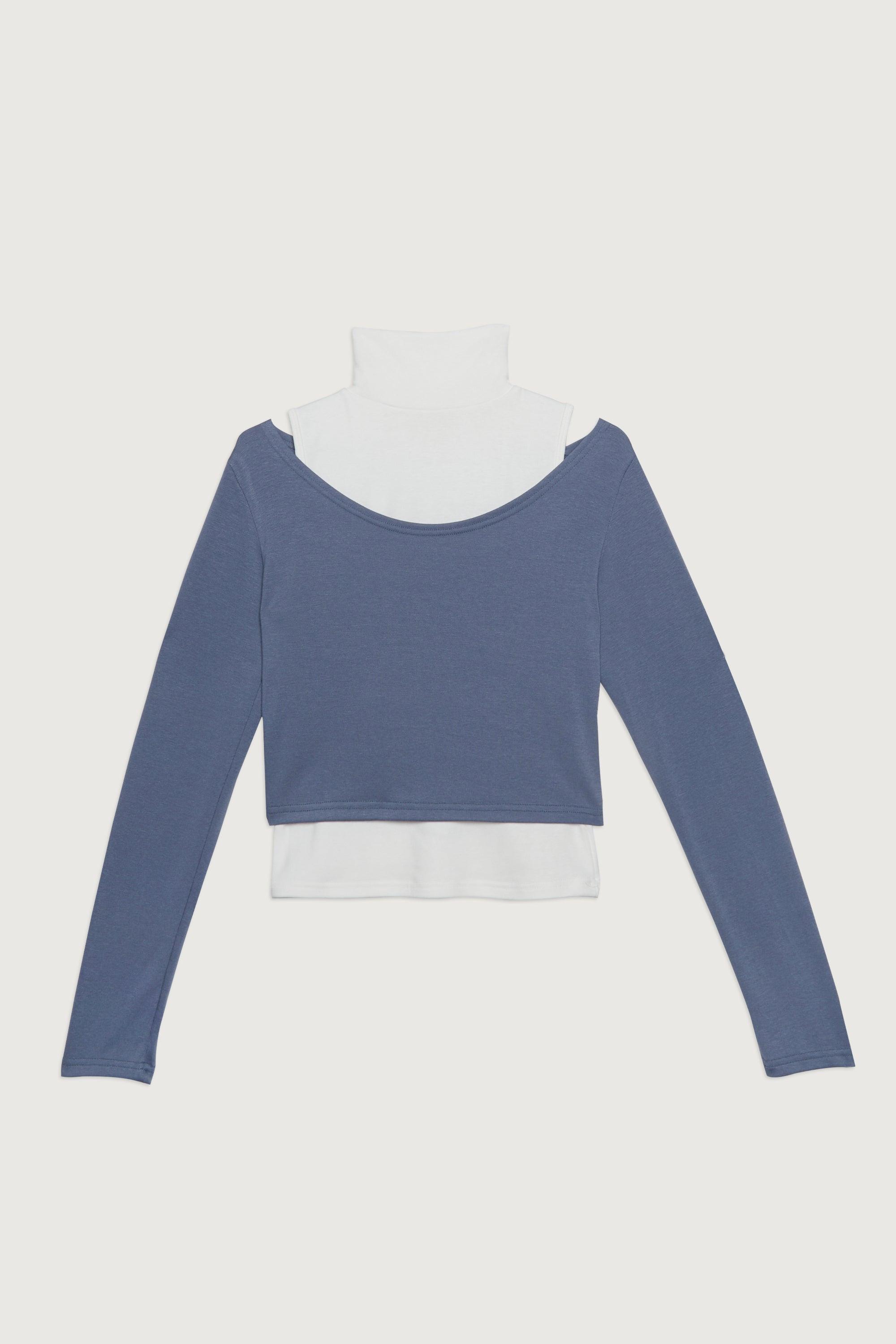 LAYERED TEE AND LONG SLEEVE TOP by OAK + FORT