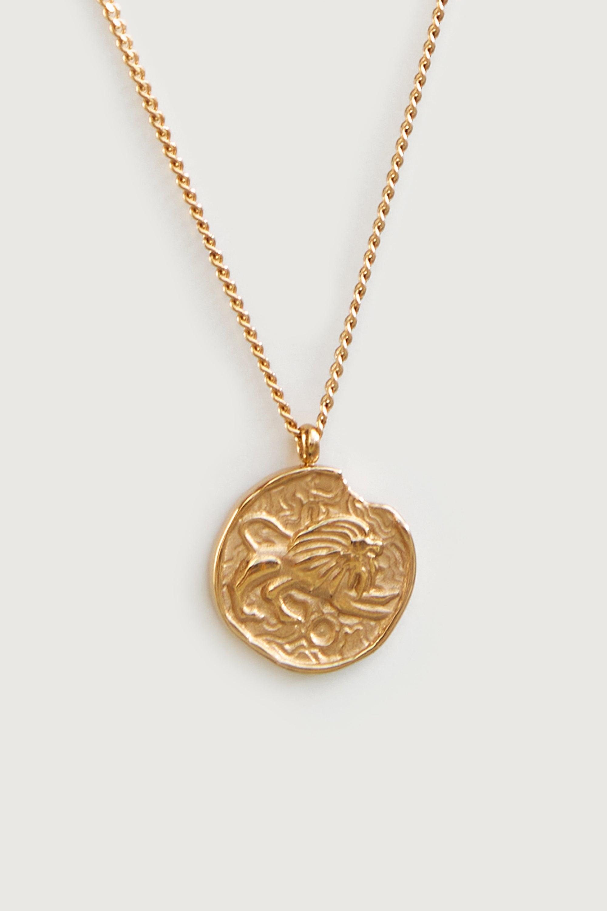 LEO PENDANT NECKLACE by OAK + FORT