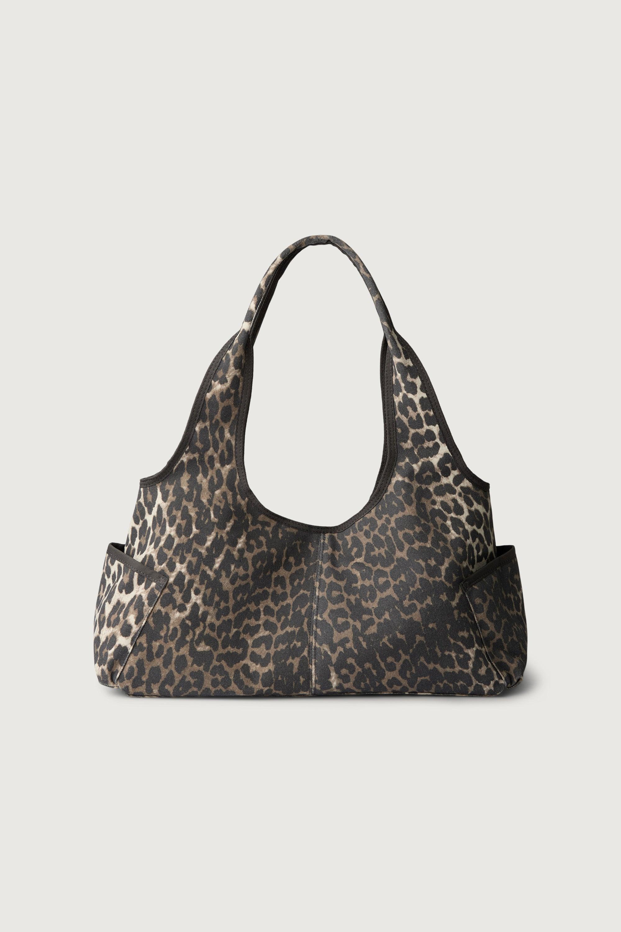 LEOPARD CANVAS TOTE BAG by OAK + FORT