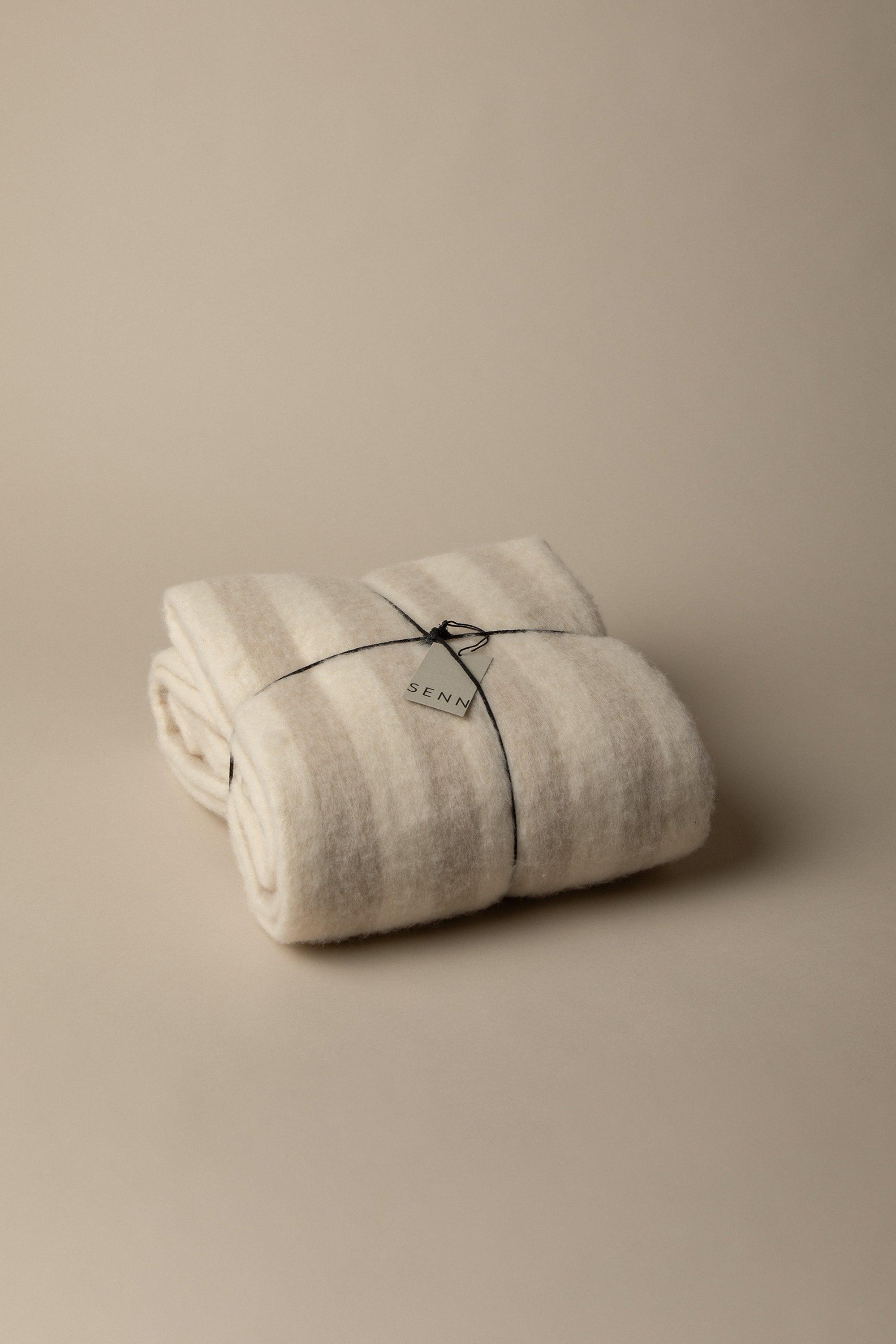 LINEA WOOL BLEND THROW by OAK + FORT